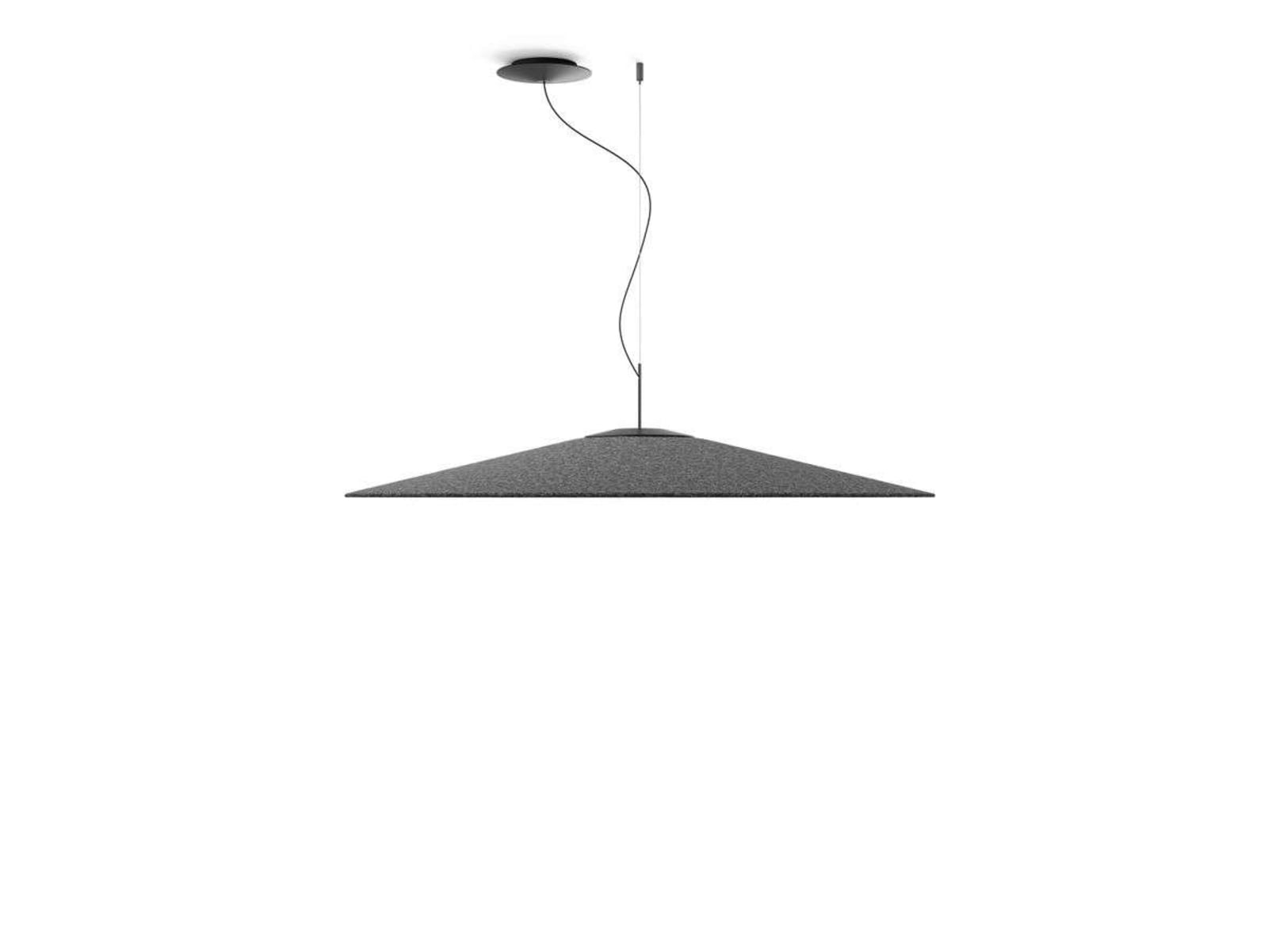 Luceplan lustră Koinè Acoustic | Led 3000 k gri