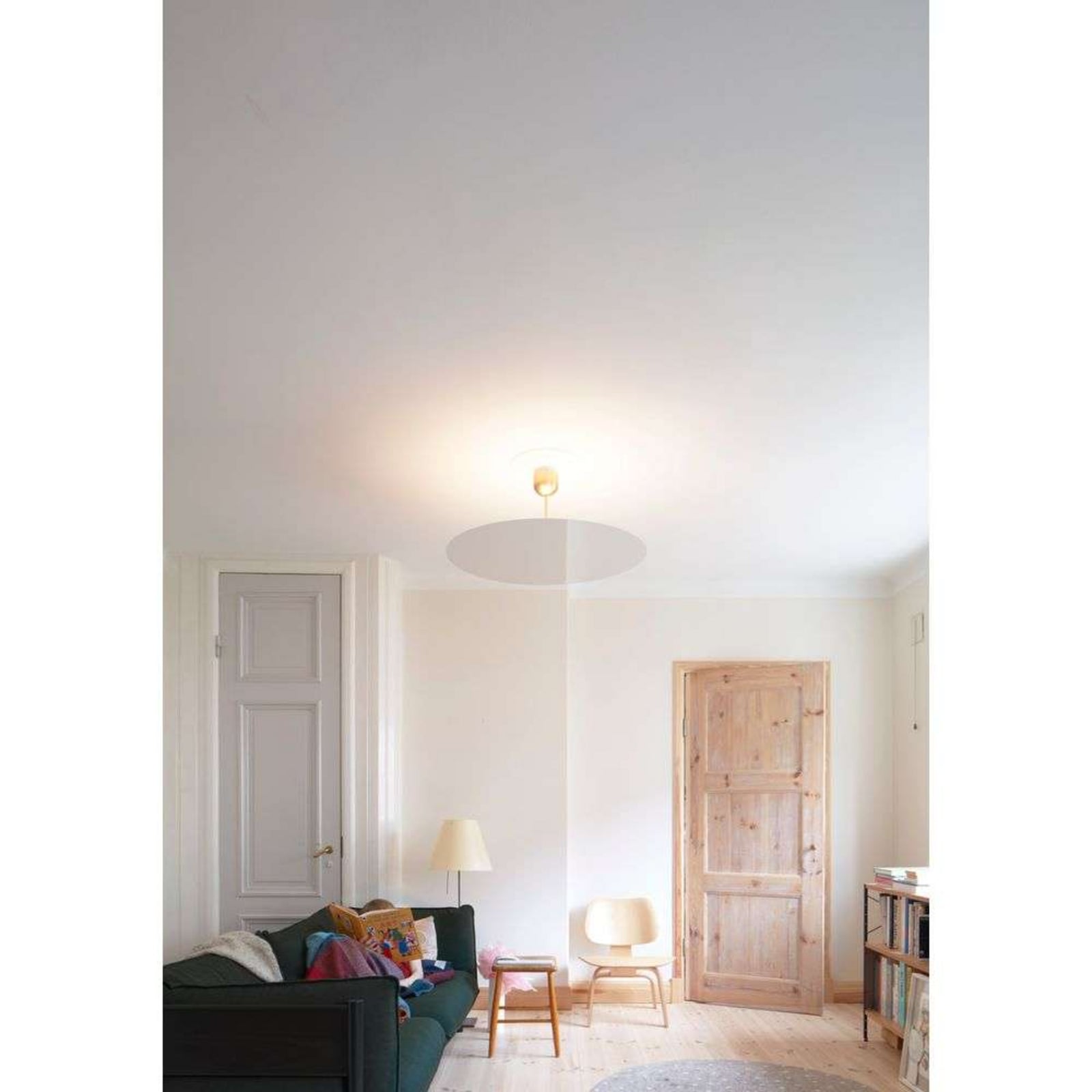 Luceplan plafonieră Millimetro | Alamă/oglindă | Ø 85 cm | cod 70021611