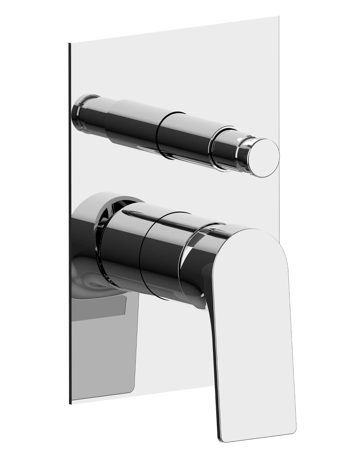 Fratelli Frattini Deviatoare incastrat Narciso 78010 | Alama | Crom