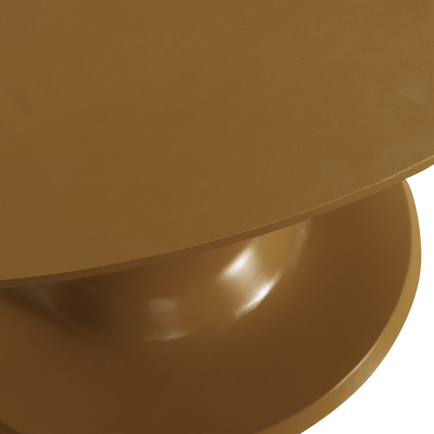 BLANCO DINING TABLE O120CM MANGO WOOD HONEY YELLOW