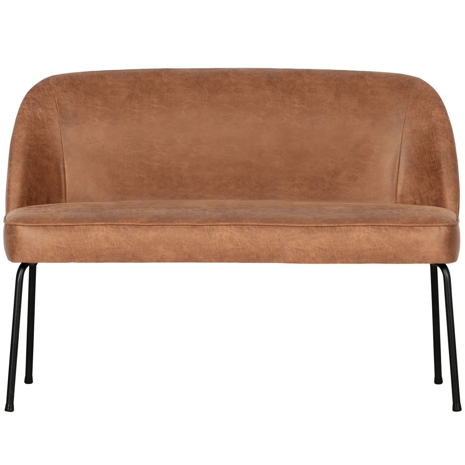 VOGUE DINING BENCH LEATHER COGNAC