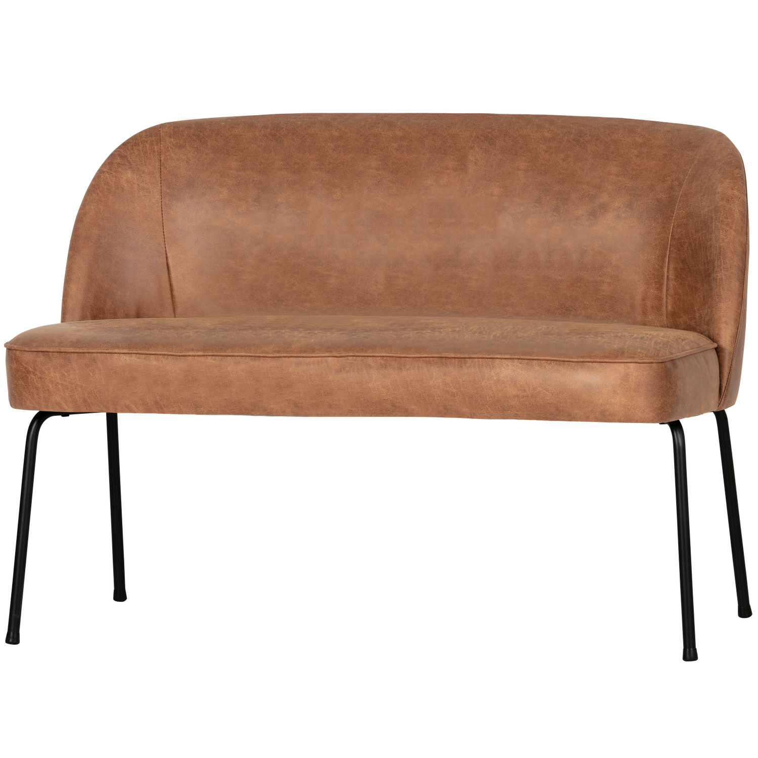 WOOOD banca dining VOGUE | Piele | Coniac | 83x120x59 cm