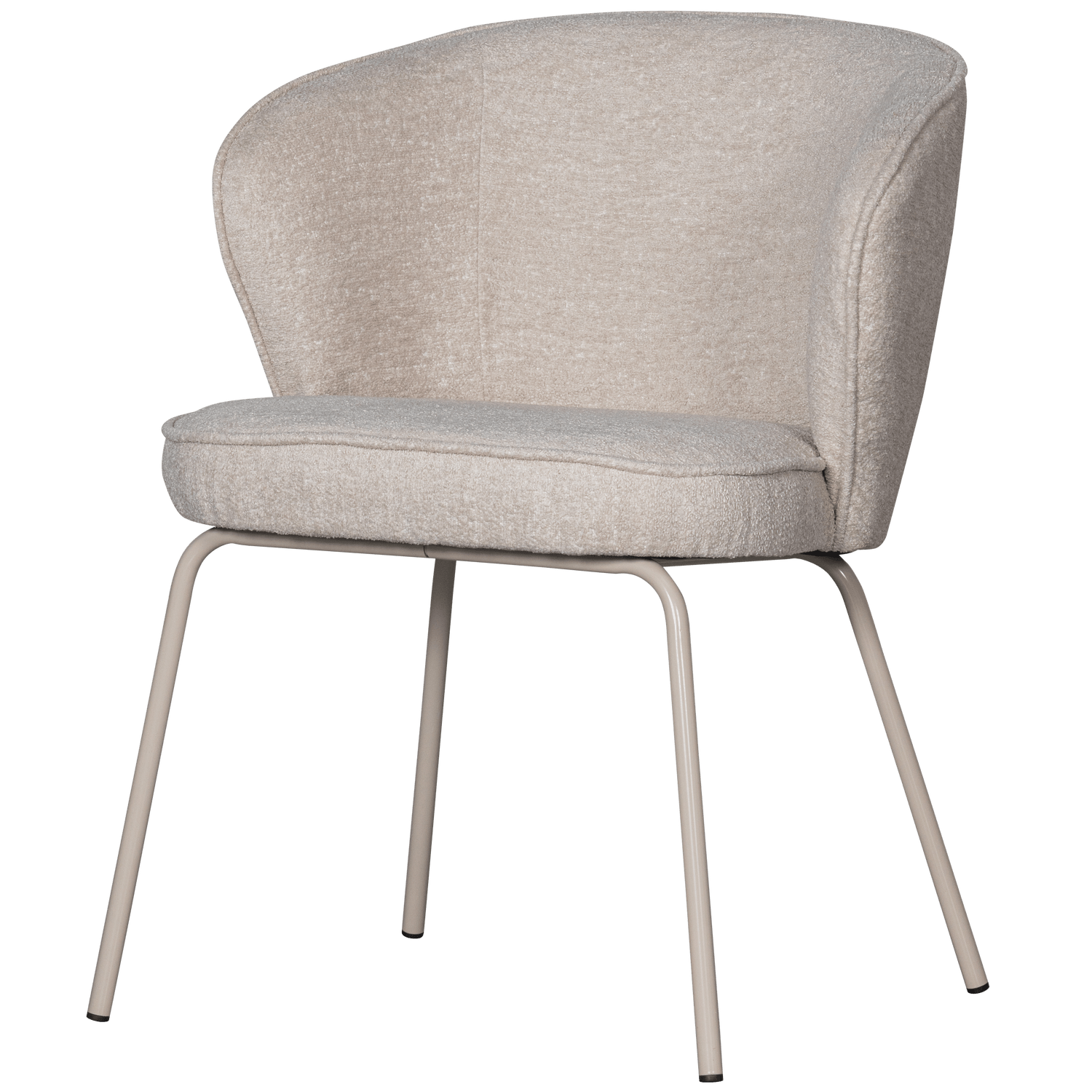 ADMIT DINING CHAIR WOOLLY WOVEN PEBBLE