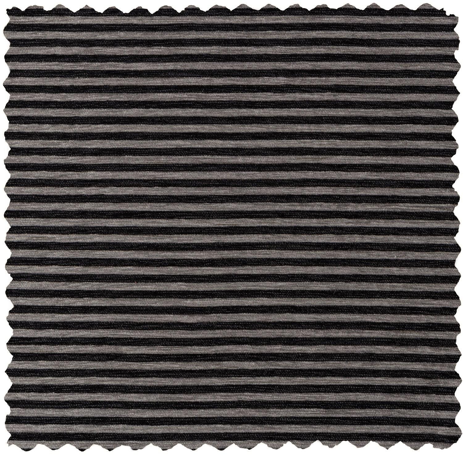 VOGUE DINING CHAIR STRIPE BLACK/GREY