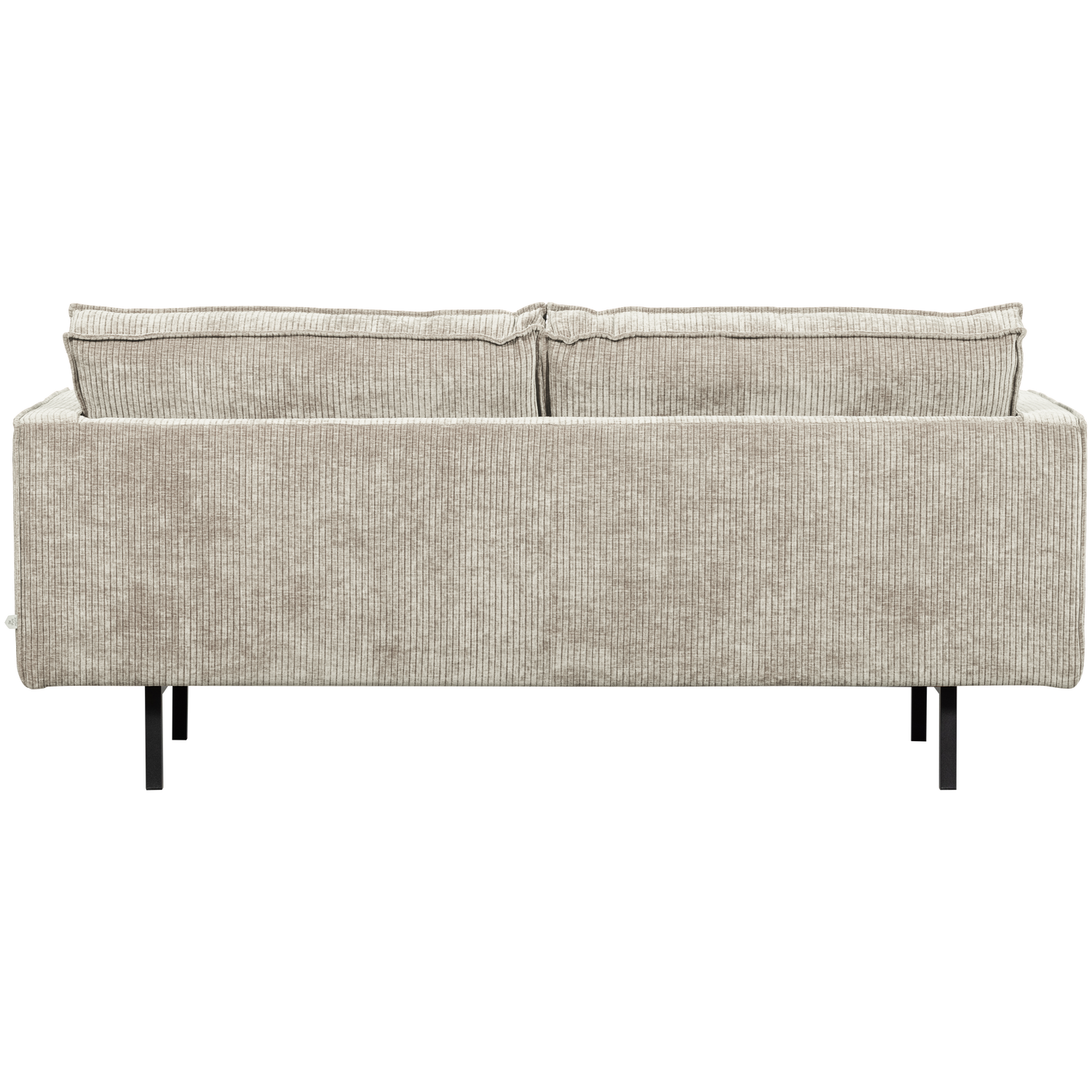 RODEO 2,5-SEATER SOFA RIB FABRIC DARK SAND