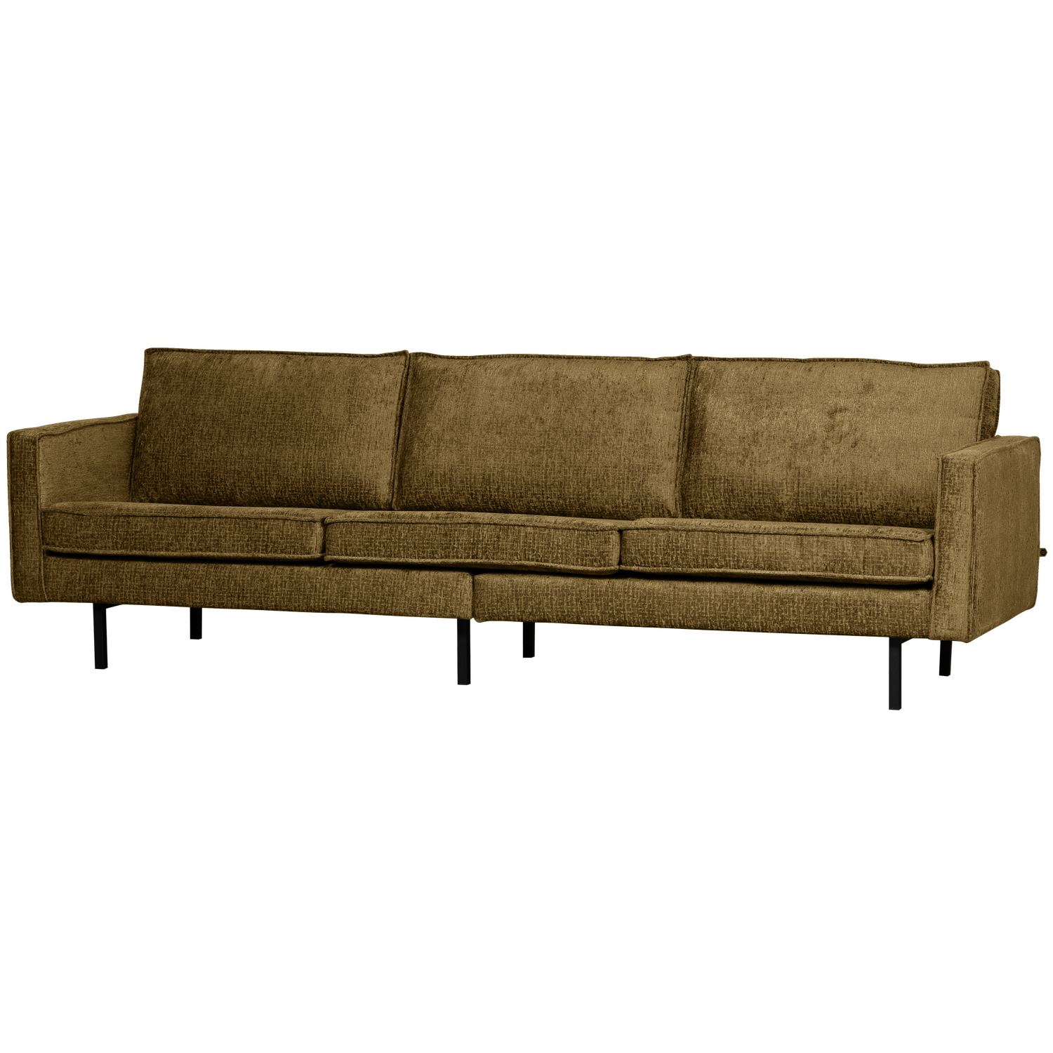 WOOOD canapea 3 locuri RODEO | poliester | Brass | 85x277x86 cm