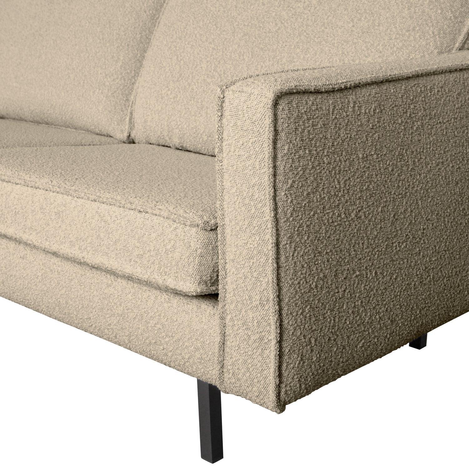 RODEO SOFA 3-SEATER BOUCLÉ BEIGE