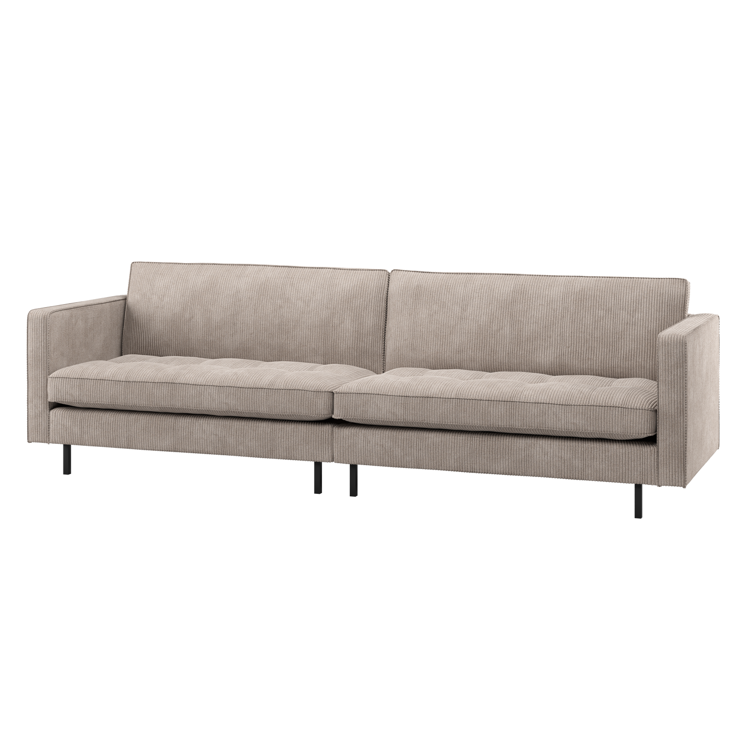WOOOD canapea 3 locuri RODEO CLASSIC | 100% Pes | Nisipiu | 83x275x88 cm