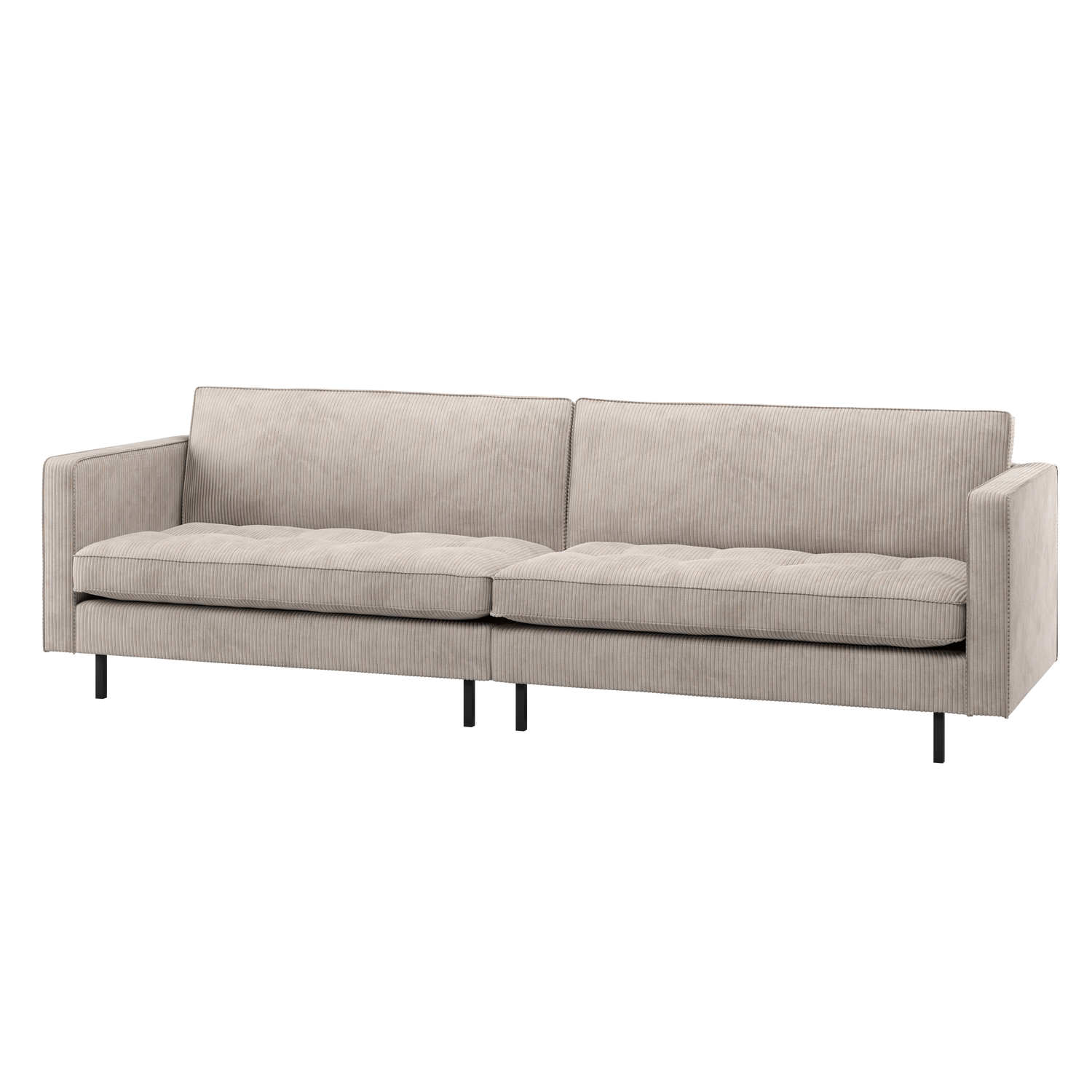 WOOOD canapea 3 locuri RODEO CLASSIC | 100% Pes | Ecru | 83x275x88 cm