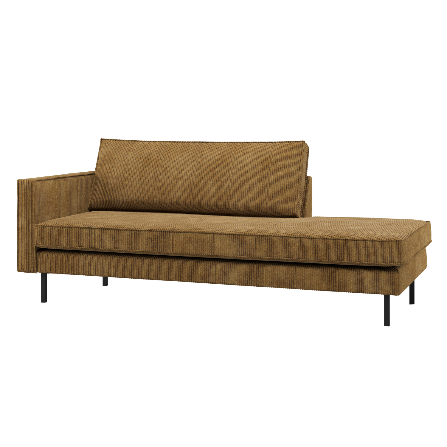 WOOOD sezlong RODEO | 100% Pes | Galben | 85x203x86 cm