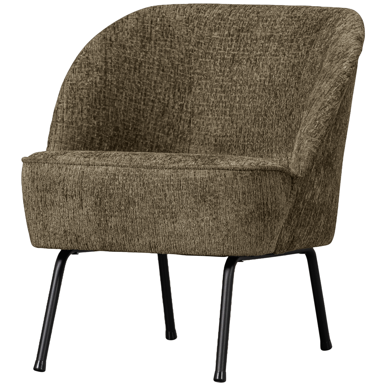WOOOD fotoliu VOGUE ARMCHAIR STRUCTURE VELVET BONSAI | 100% Pes | Bonsai | 69x57x70 cm