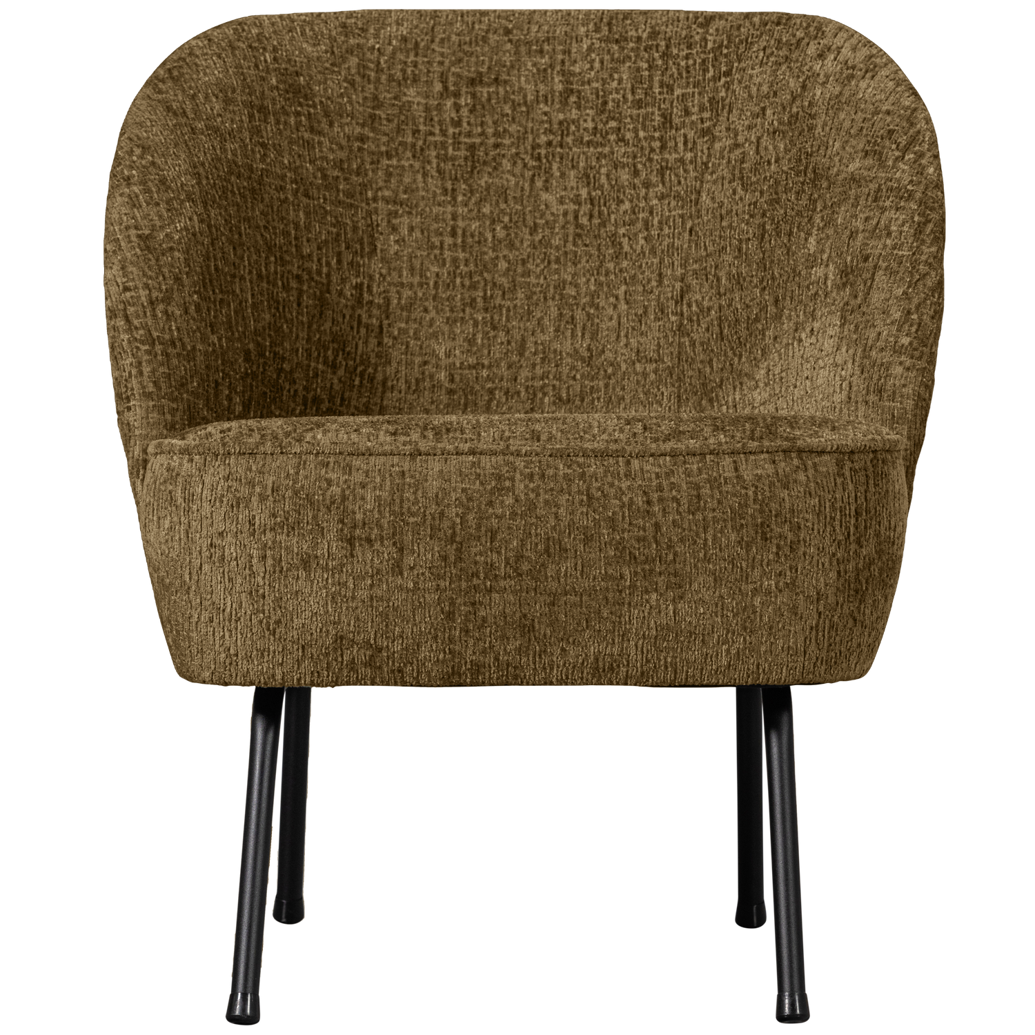 WOOOD fotoliu VOGUE ARMCHAIR STRUCTURE VELVET BRASS | 100% Pes | Brass | 69x57x70 cm