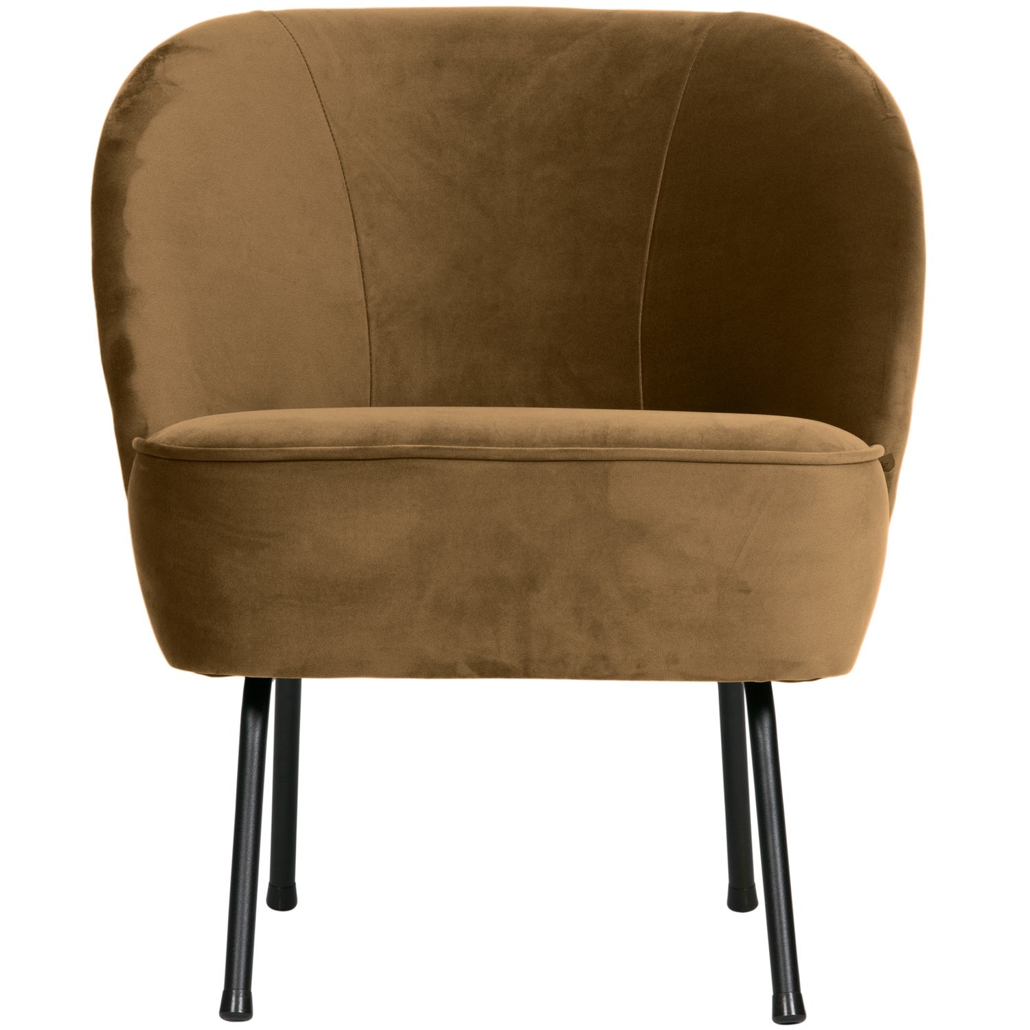 WOOOD fotoliu VOGUE ARMCHAIR VELVET | 100% Pes | Galben | 69x57x70 cm