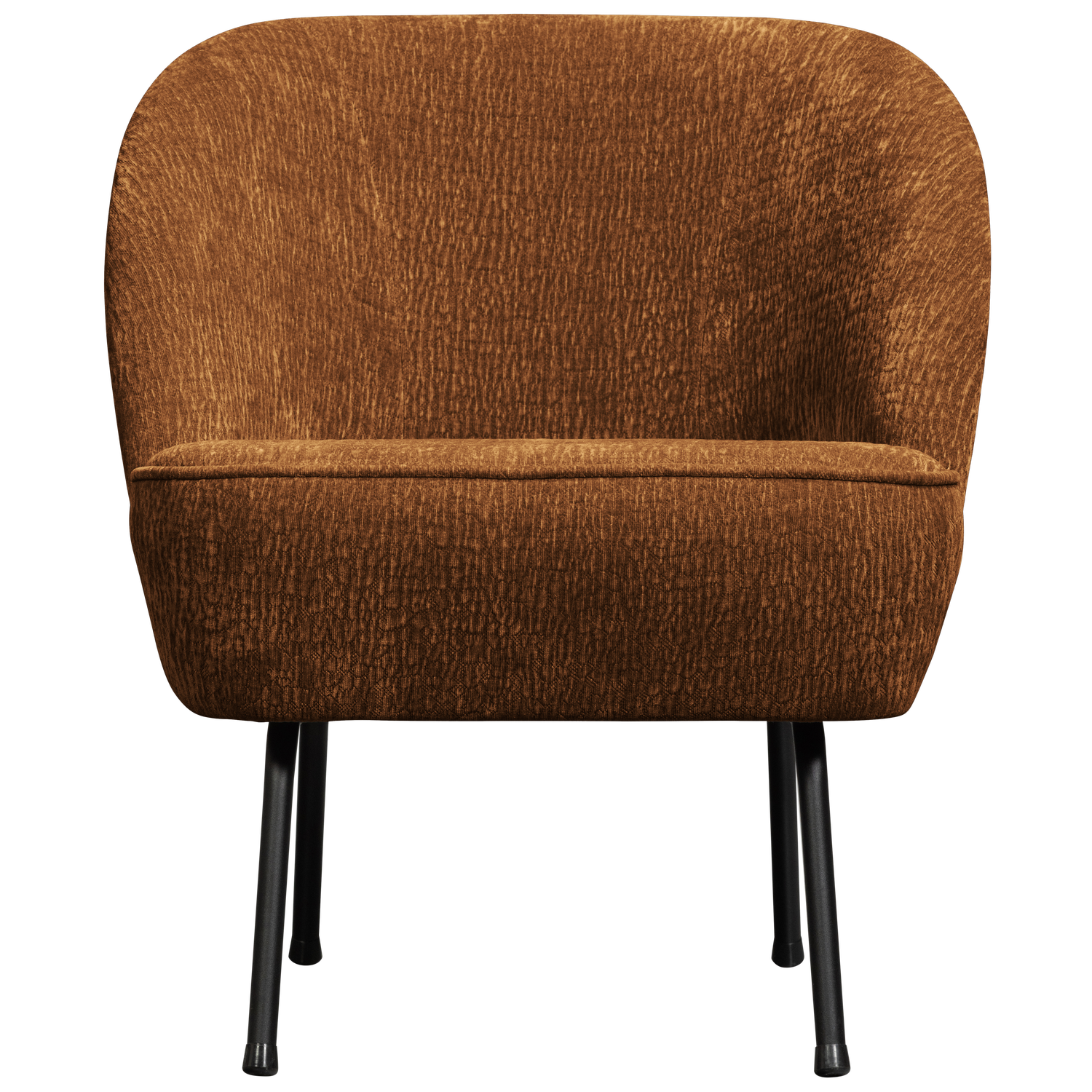 WOOOD fotoliu VOGUE ARMCHAIR 3D CHENILLE MID | 100% Pes | Maro | 69x57x70 cm