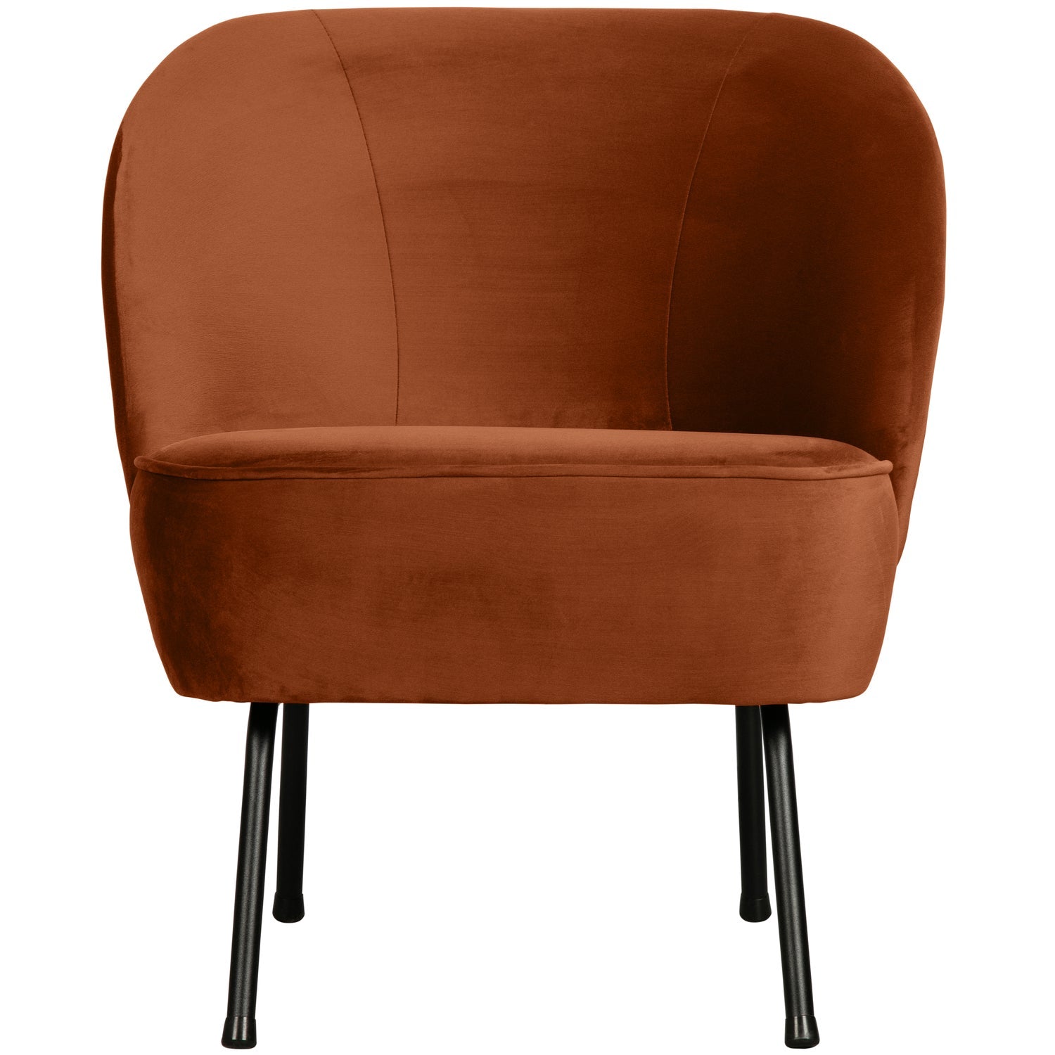WOOOD fotoliu VOGUE ARMCHAIR VELVET | 100% Pes | Rugina | 69x57x70 cm