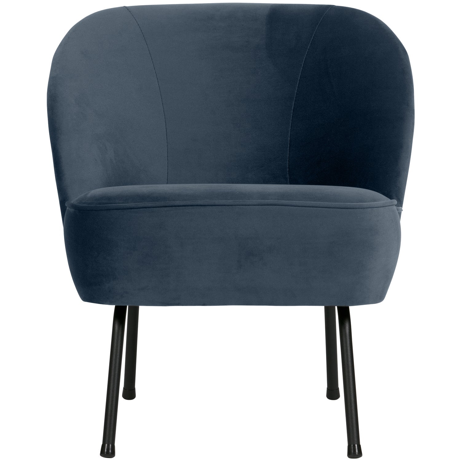 WOOOD fotoliu VOGUE ARMCHAIR VELVET | 100% Pes | Albastru | 69x57x70 cm