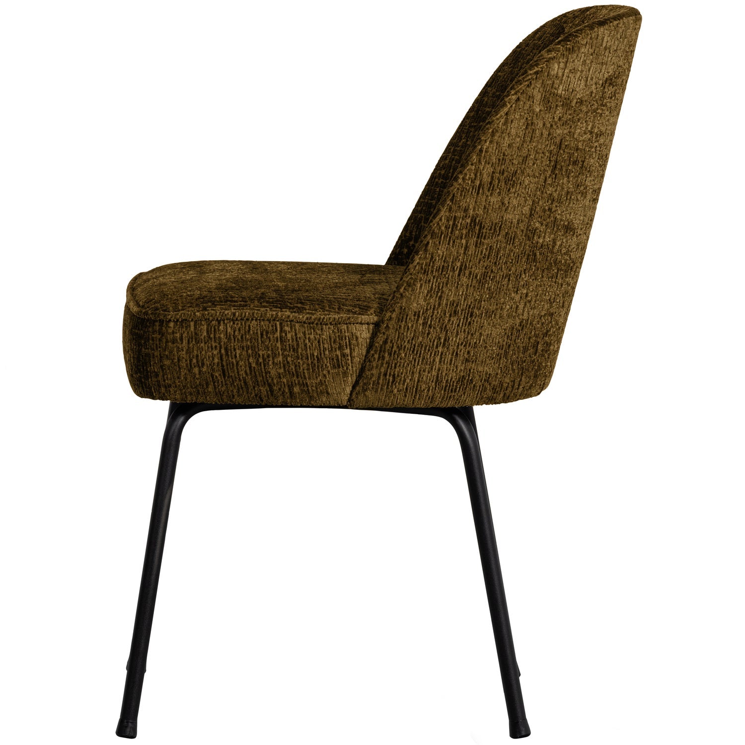 VOGUE DINING CHAIR STRUCTURE VELVET BRASS