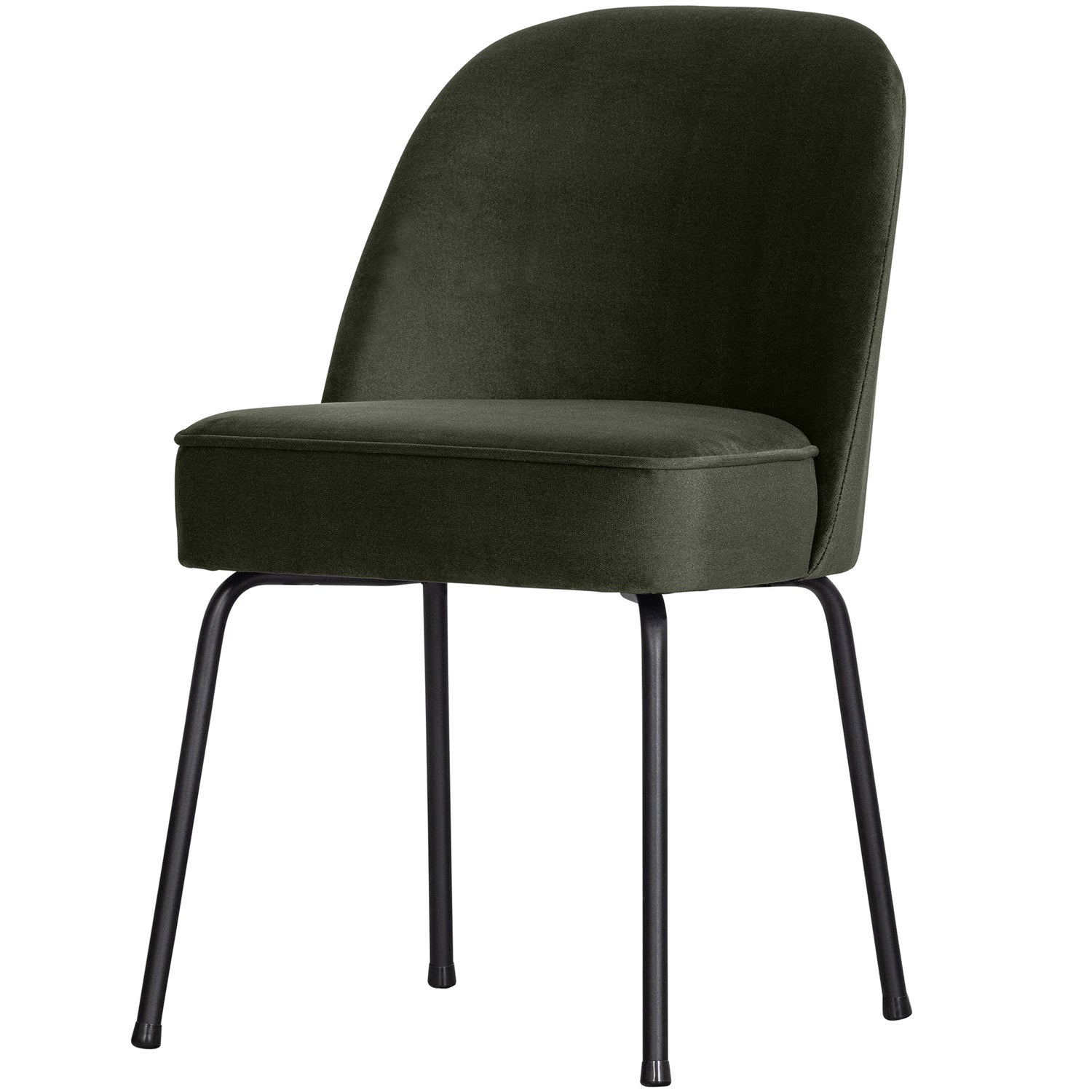 WOOOD scaun dining VOGUE | poliester | Verde | 83x50x57 cm