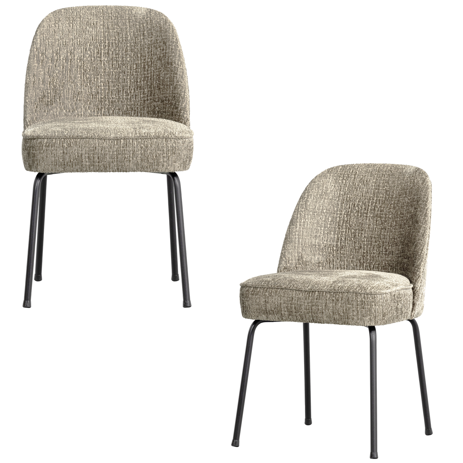WOOOD scaun dining VOGUE | 100% Pes | Wheatfield | 83x50x57 cm