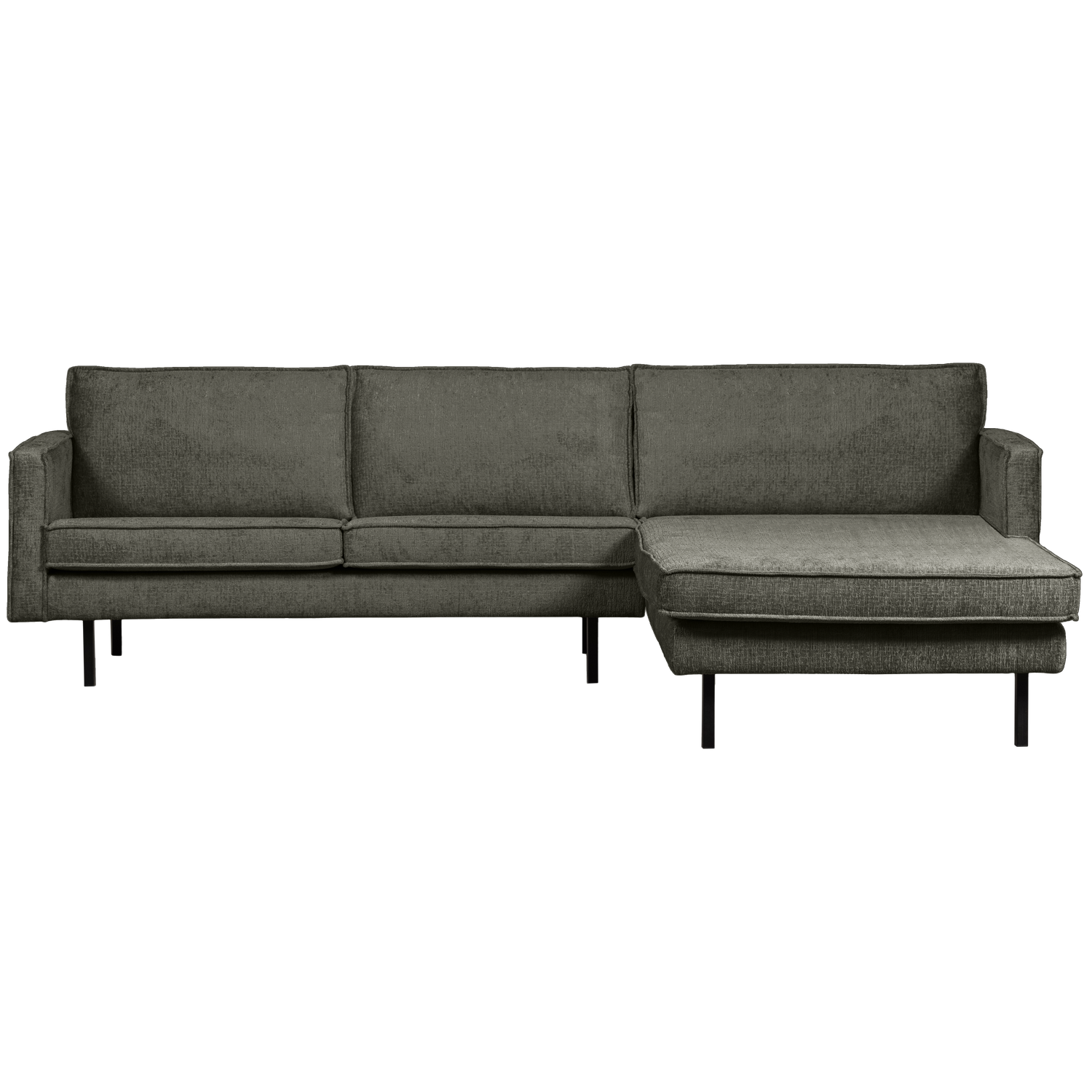 WOOOD canapea colt RODEO | poliester | Frost | 85x300x155 cm