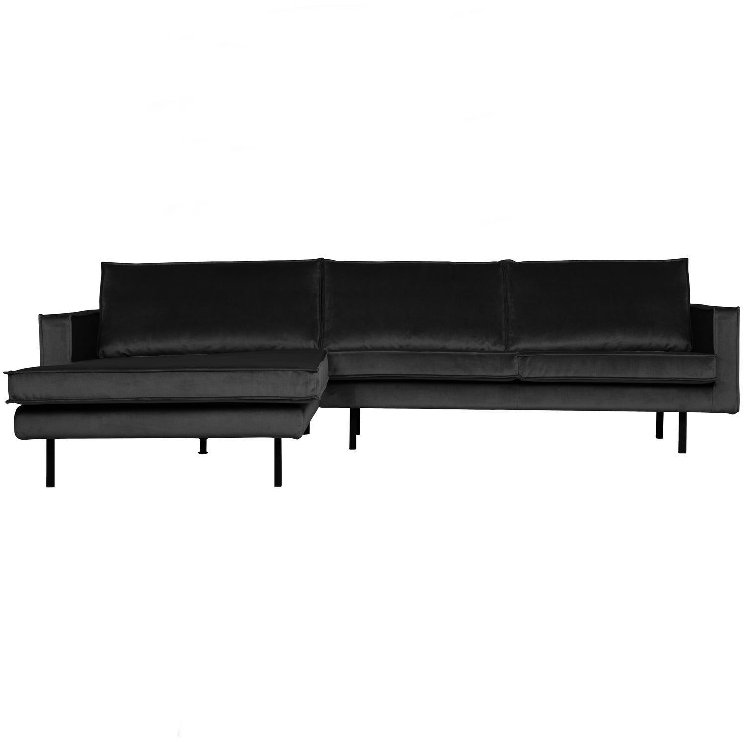 WOOOD canapea colt RODEO CHAISE LONGUE | 100% Pes | Antracit | 85x300x155 cm