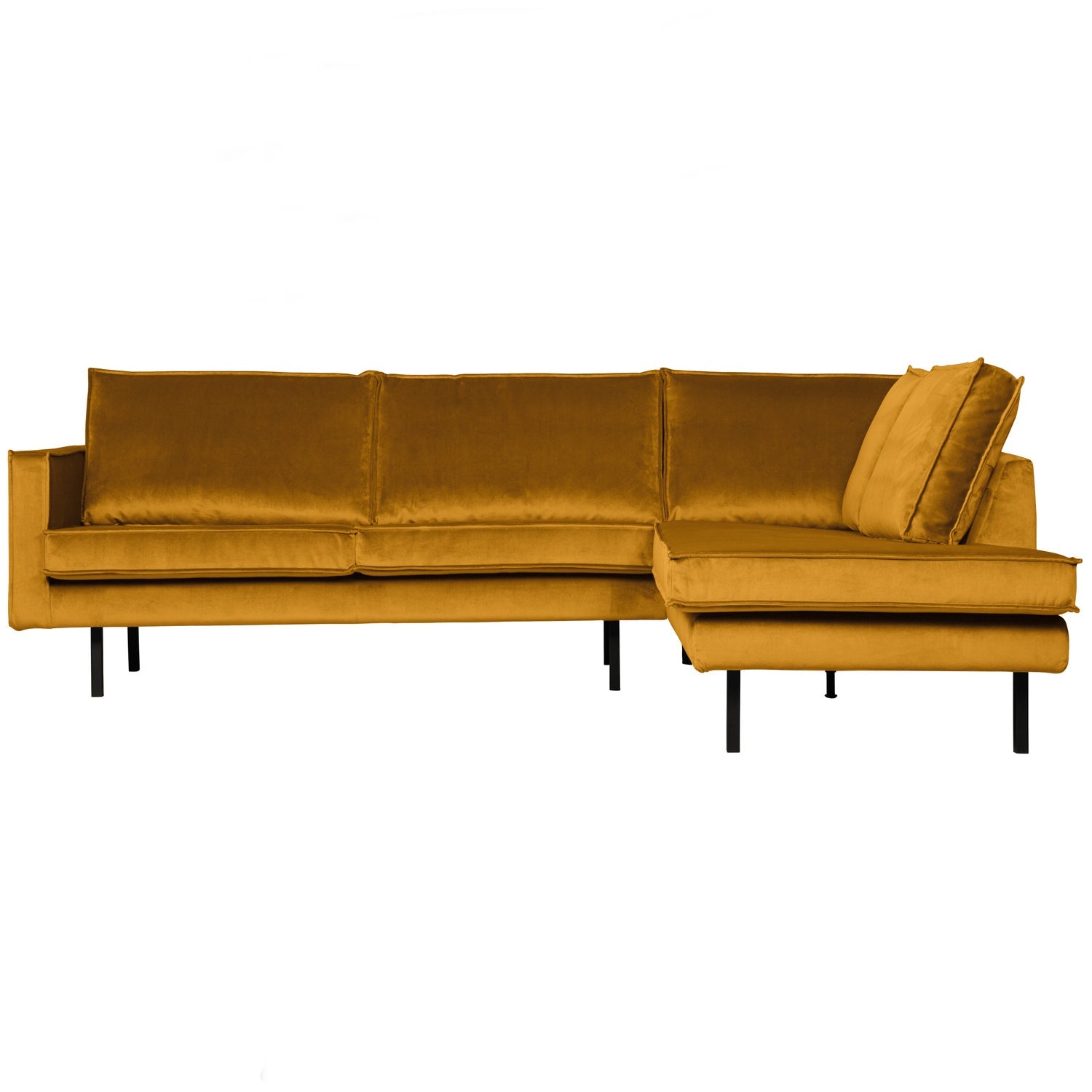 WOOOD canapea colt RODEO | 100% Pes | Ochre | 85x266x213 cm