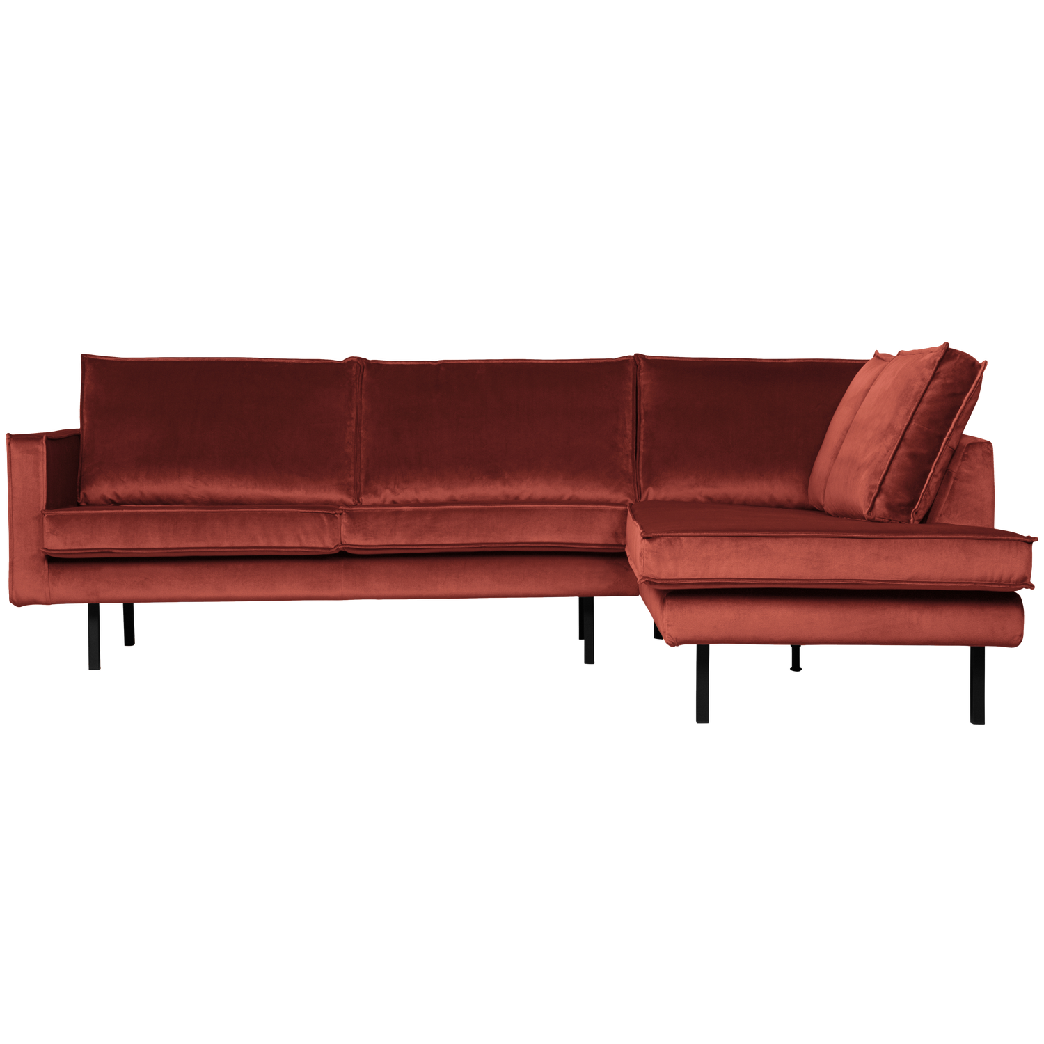 WOOOD canapea colt RODEO | 100% Pes | Maro | 85x266x213 cm