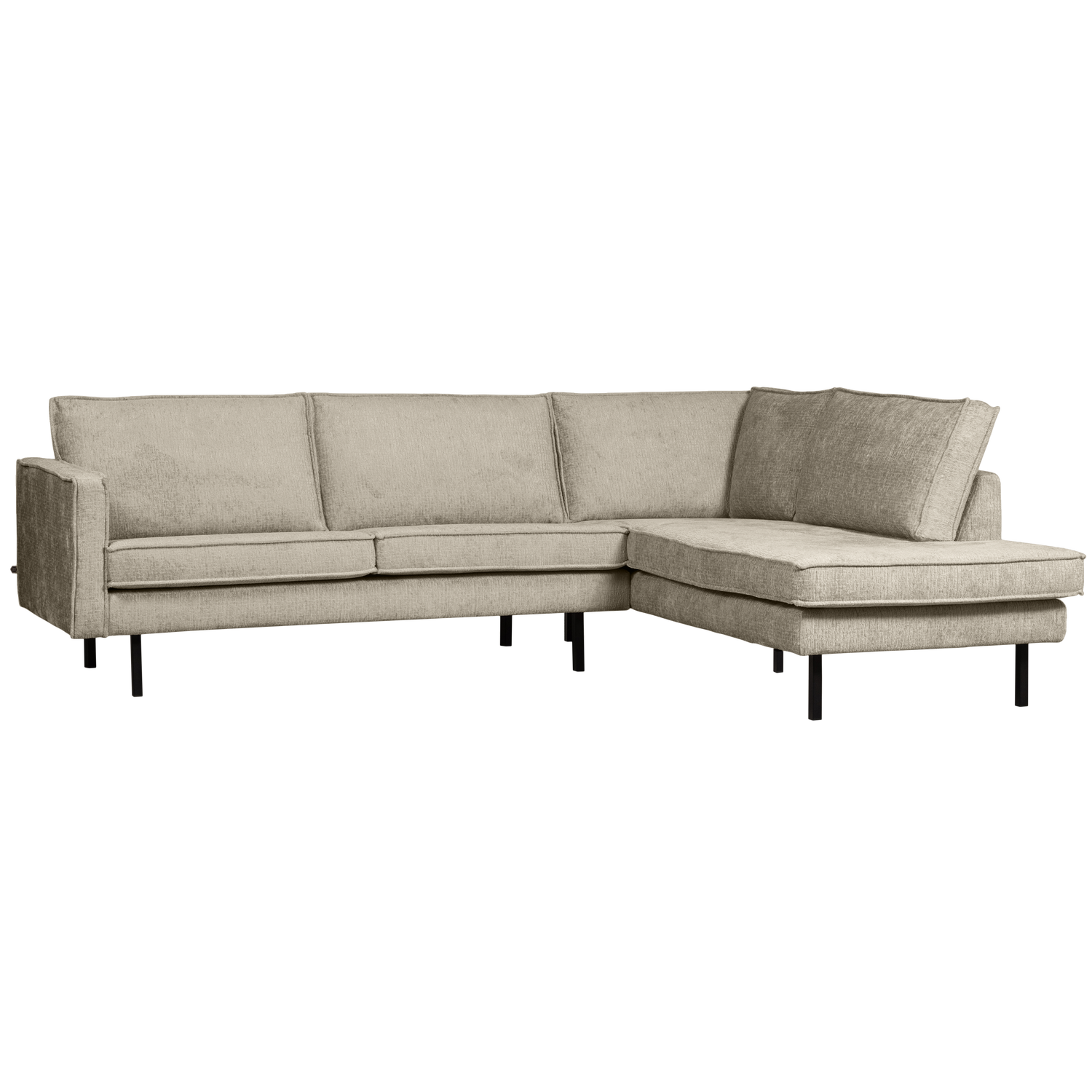 WOOOD canapea colt RODEO | poliester | Wheatfield | 85x266x213 cm