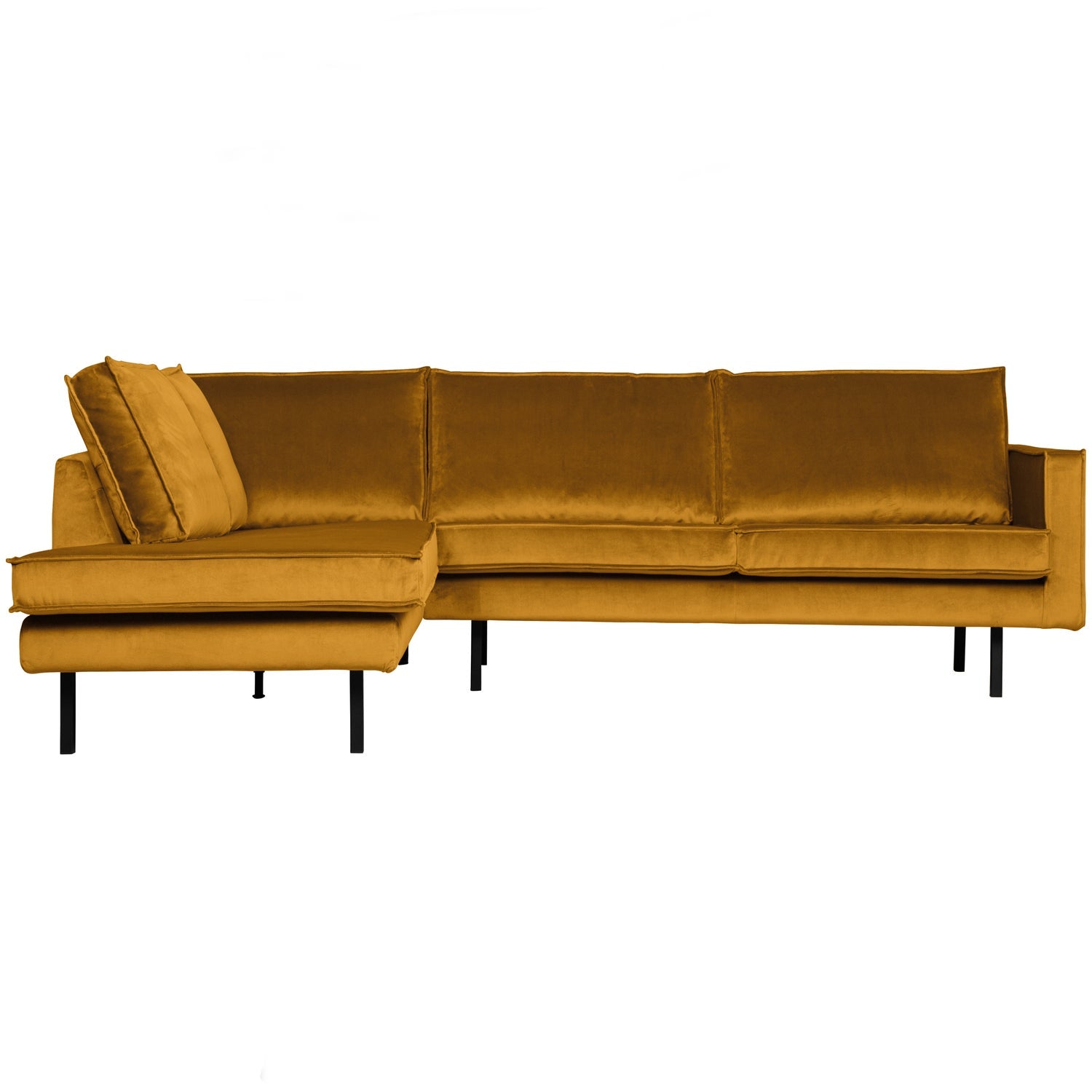 WOOOD canapea colt RODEO | 100% Pes | Ochre | 85x266x213 cm