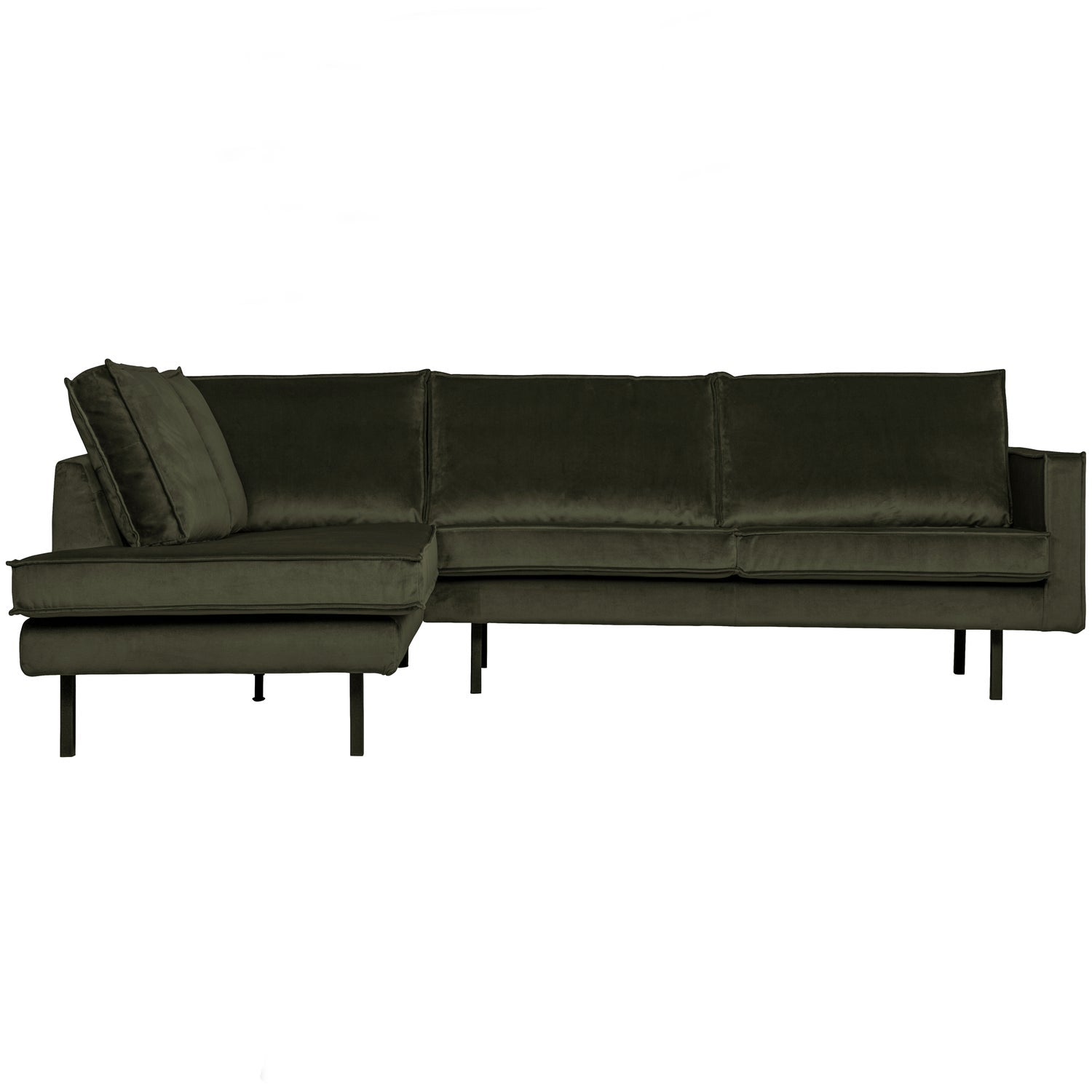 WOOOD canapea colt RODEO | 100% Pes | Verde | 85x266x213 cm