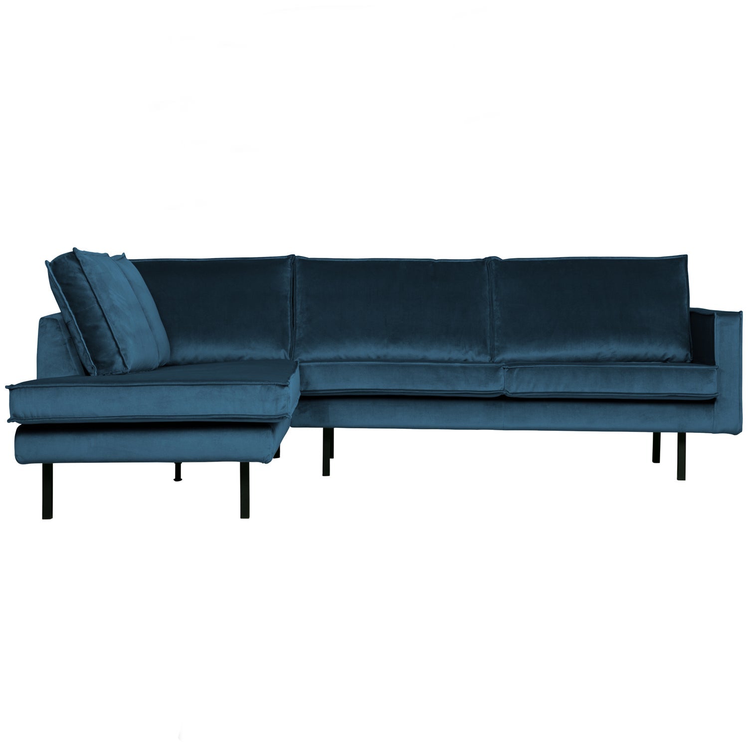 WOOOD canapea colt RODEO | 100% Pes | Albastru | 85x266x213 cm