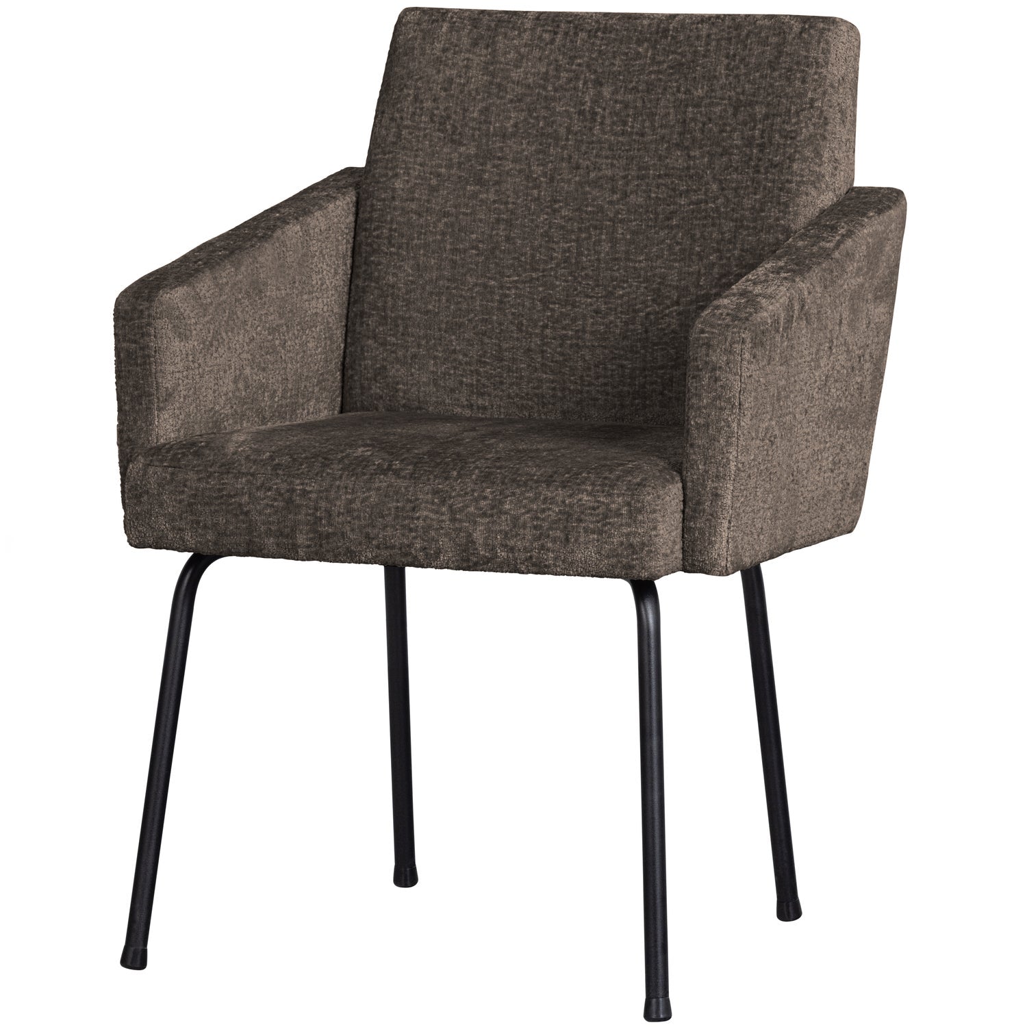WOOOD scaun dining MOUNT | poliester | Gri | 82x61x65 cm