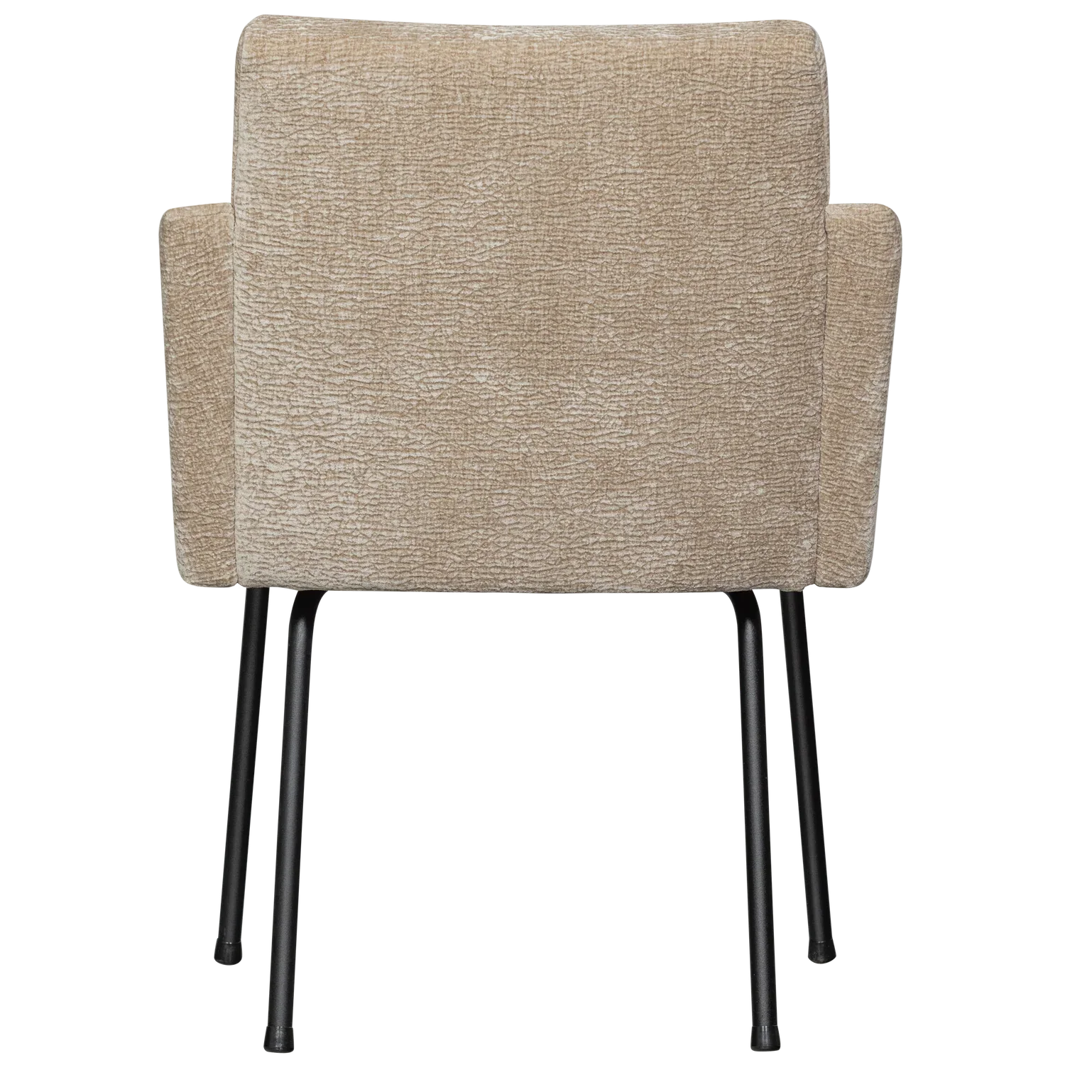 MOUNT DINING CHAIR WITH ARMREST 3D CHENILLE SAND
