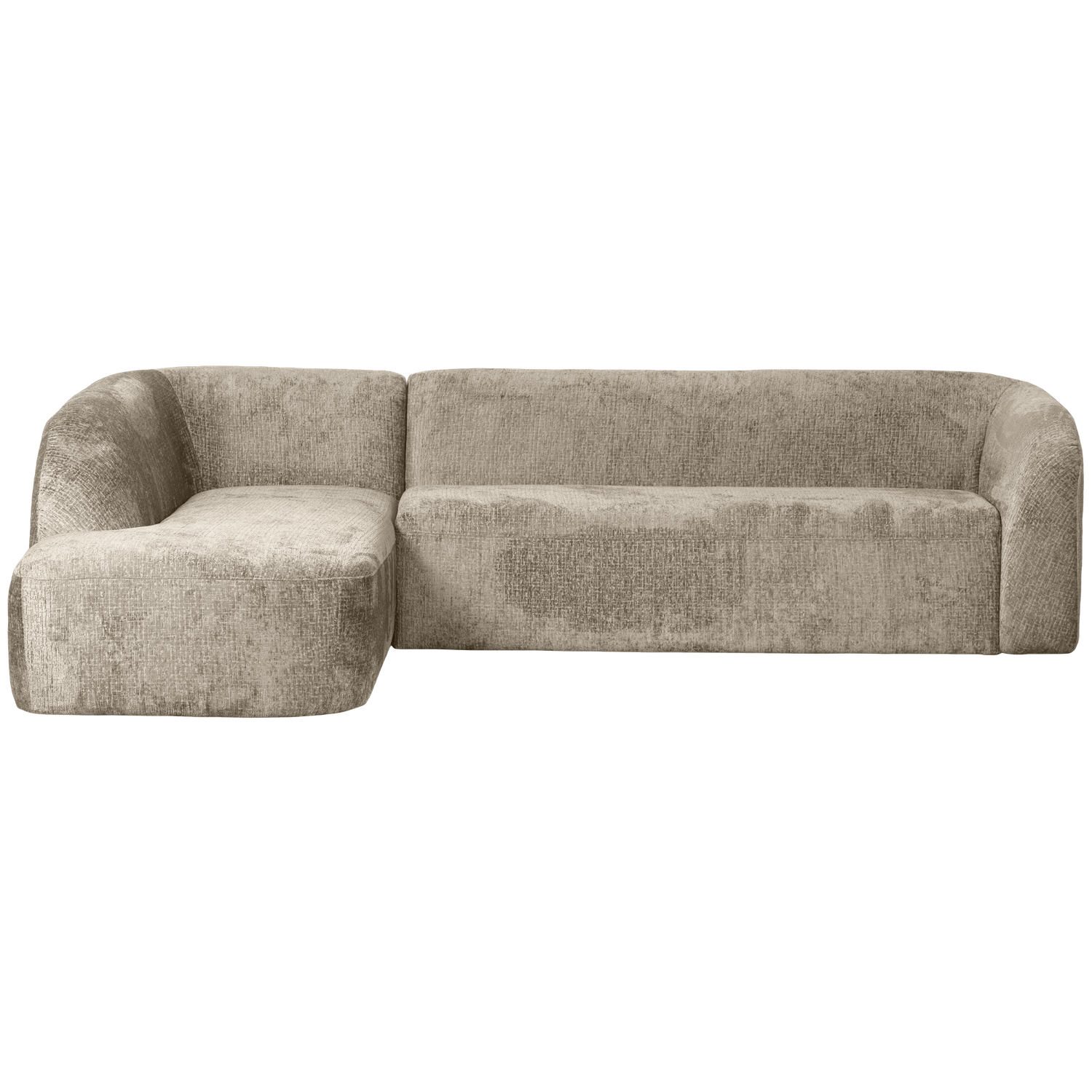 WOOOD canapea colt SLOPING | 100% Pes | Wheatfield | 77x274x225 cm