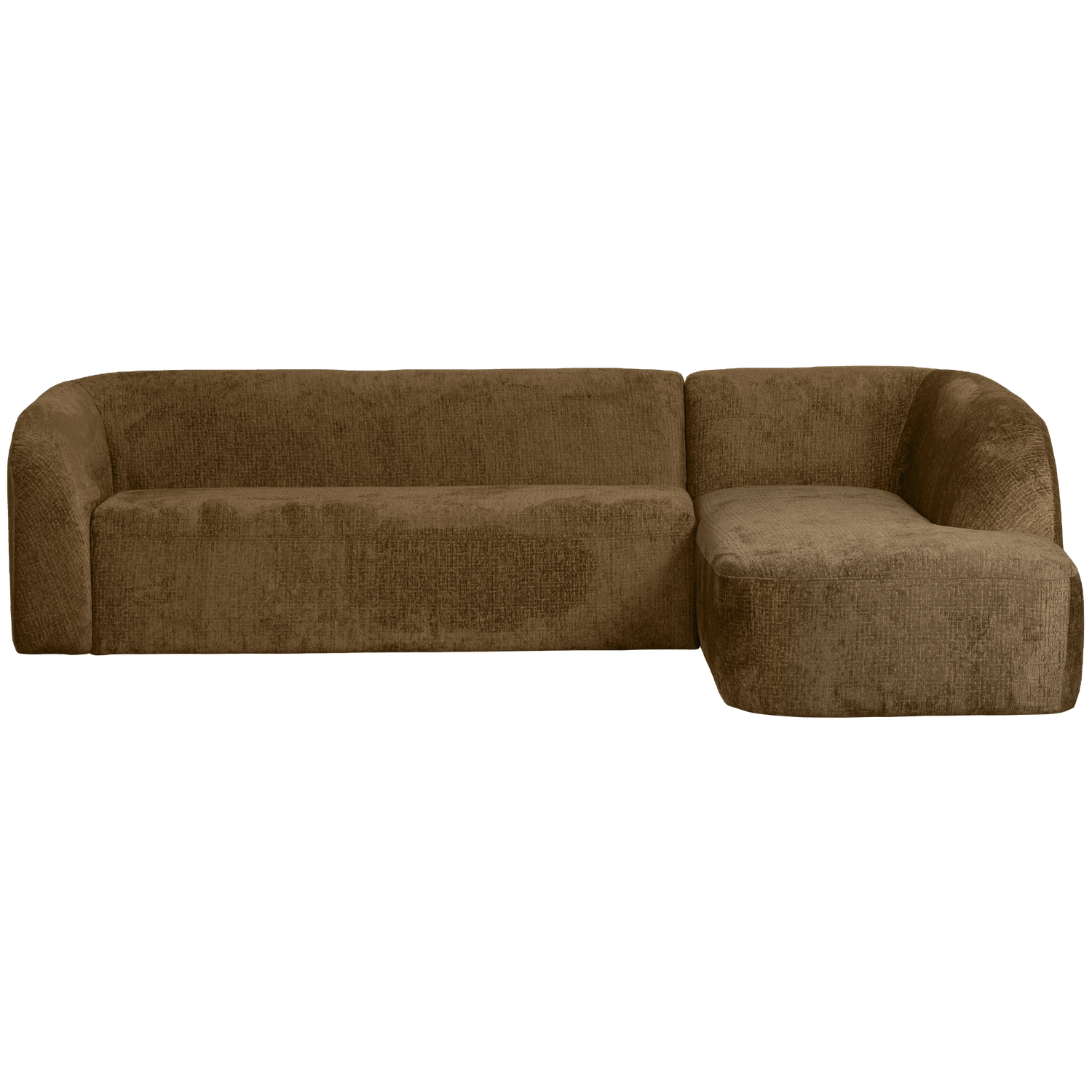 WOOOD canapea colt SLOPING | 100% Pes | Brass | 77x274x225 cm