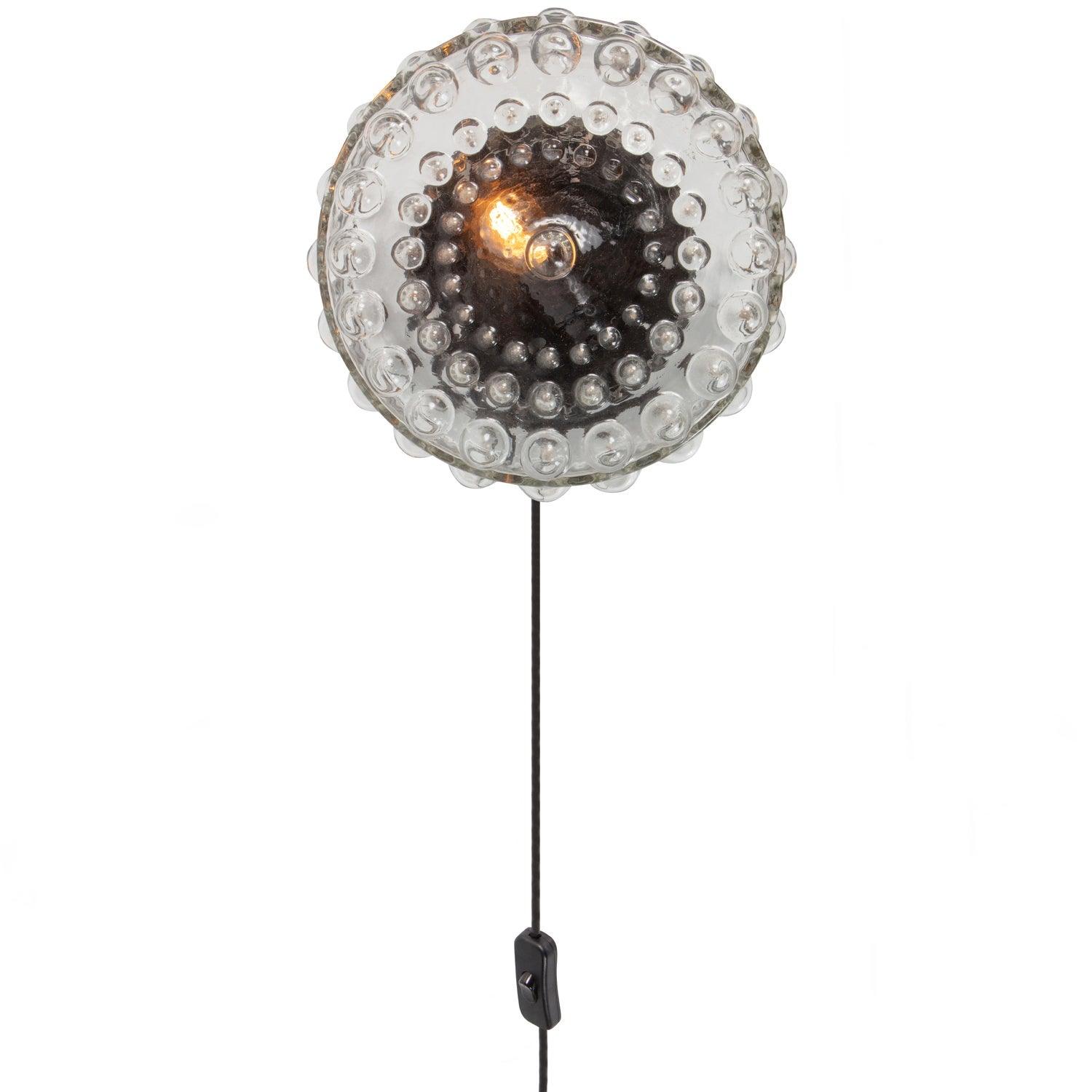 LUMPS ROUND WALL LAMP GLASS