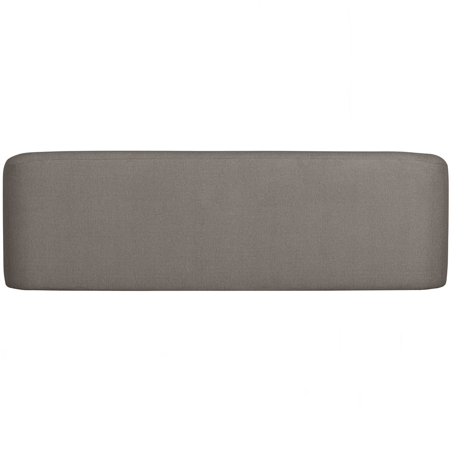 WOOOD canapea 3 locuri SLOPING | 100% Pes | Gri | 77x240x87 cm