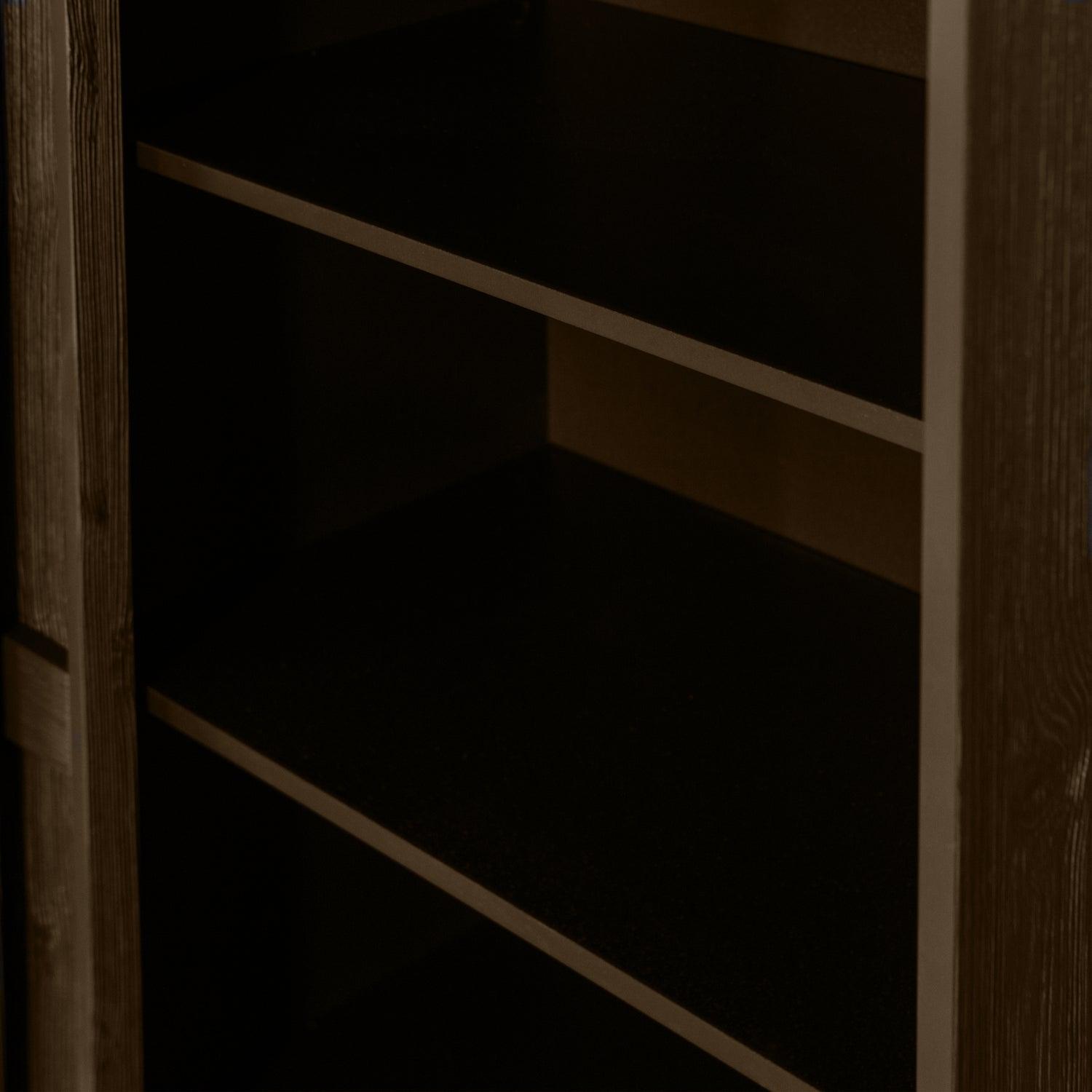 KATOI STORAGE CABINET PINE DEEP BRUSHED UMBER [fsc]