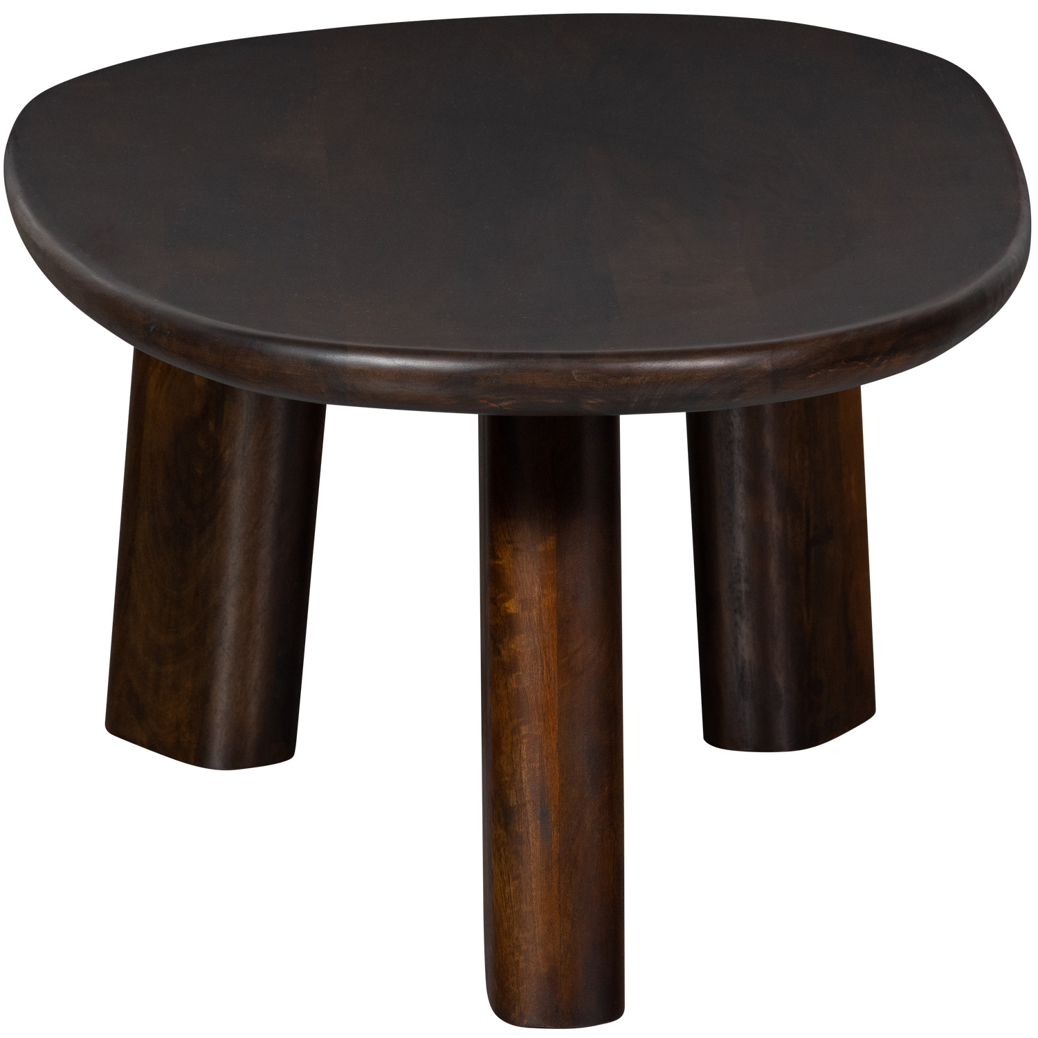 ROUNDLY COFFEE TABLE MANGO WOOD WALNUT
