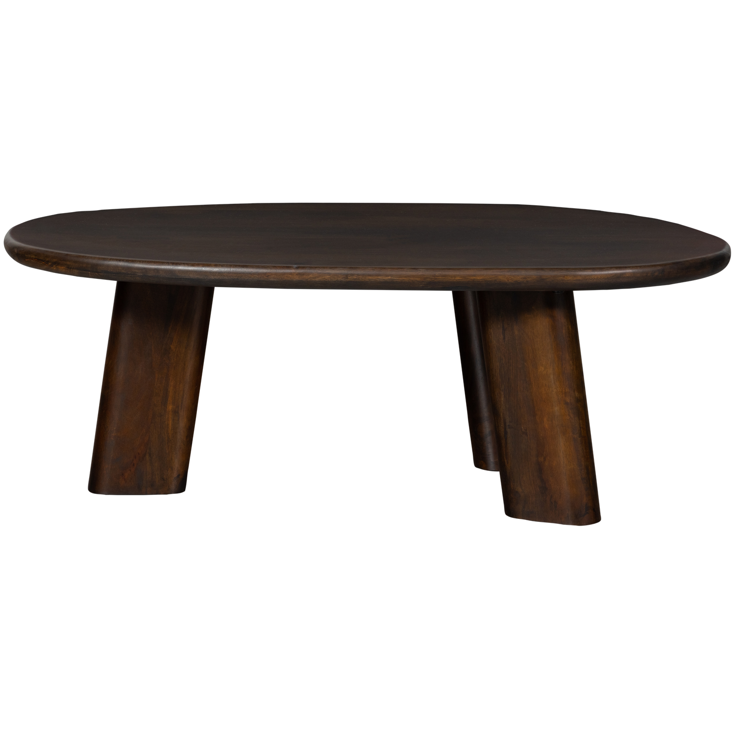 ROUNDLY COFFEE TABLE MANGO WOOD WALNUT