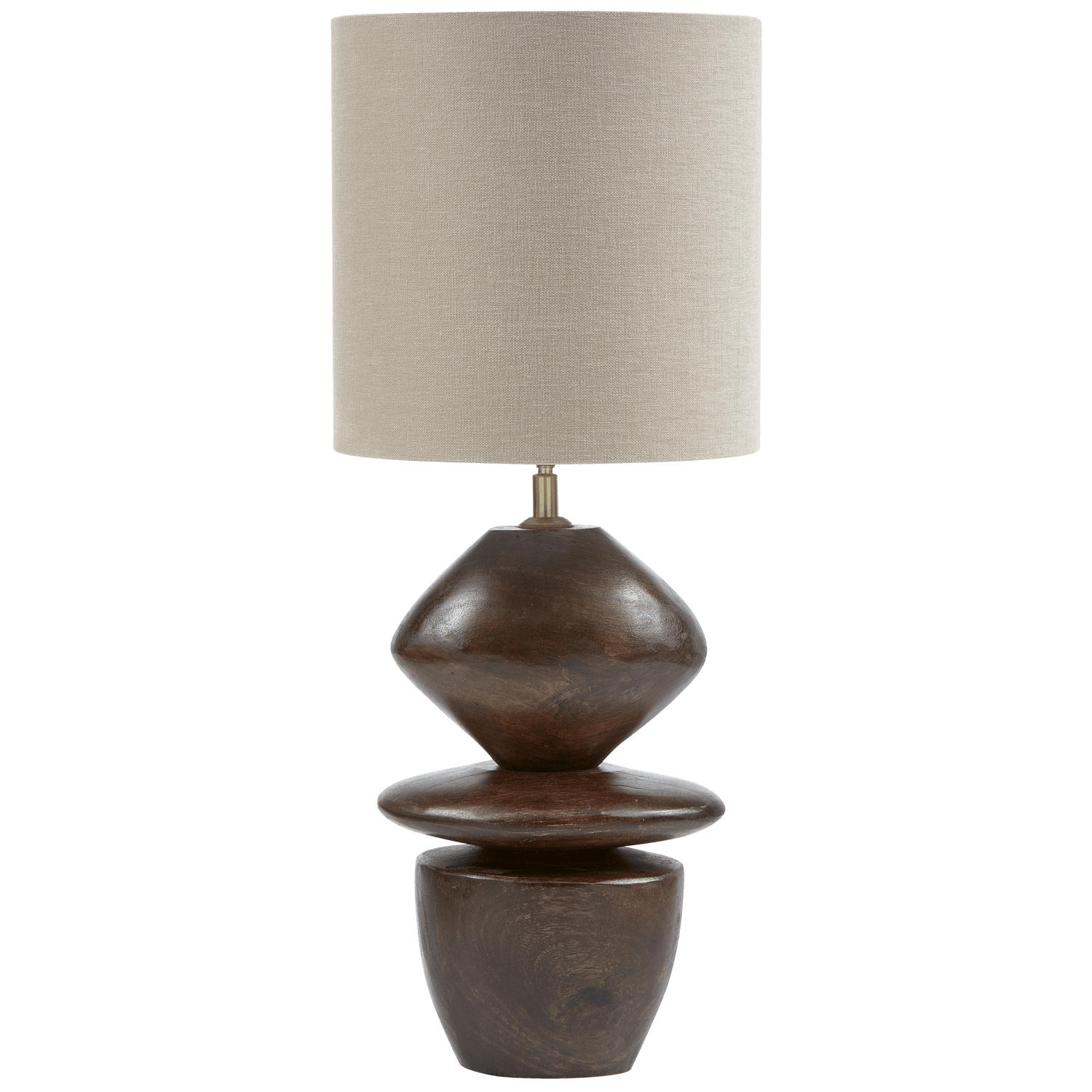 VENUE TABLE LAMP BASE MANGO WOOD WALNUT