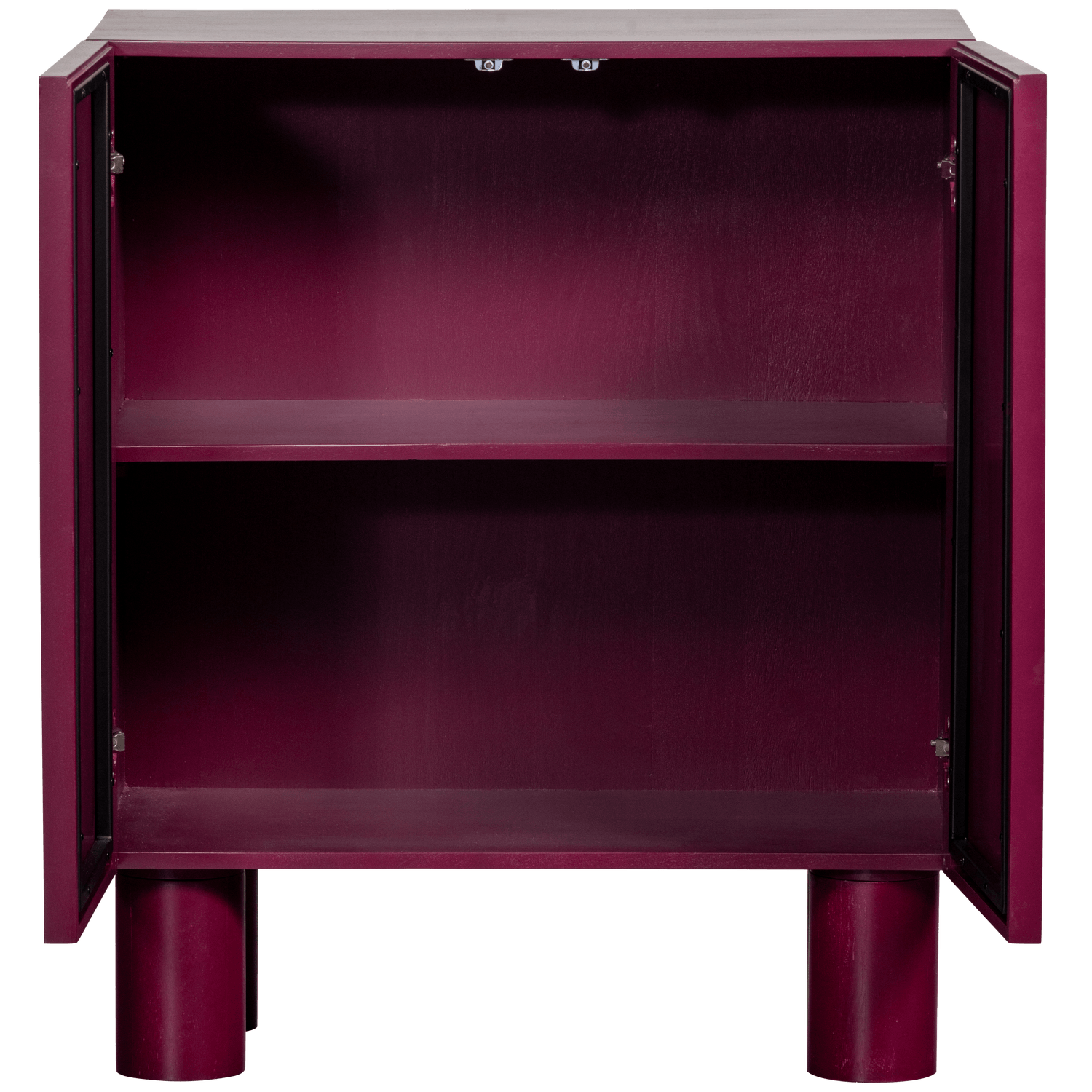 NOTICE CABINET WOOD BURGUNDY