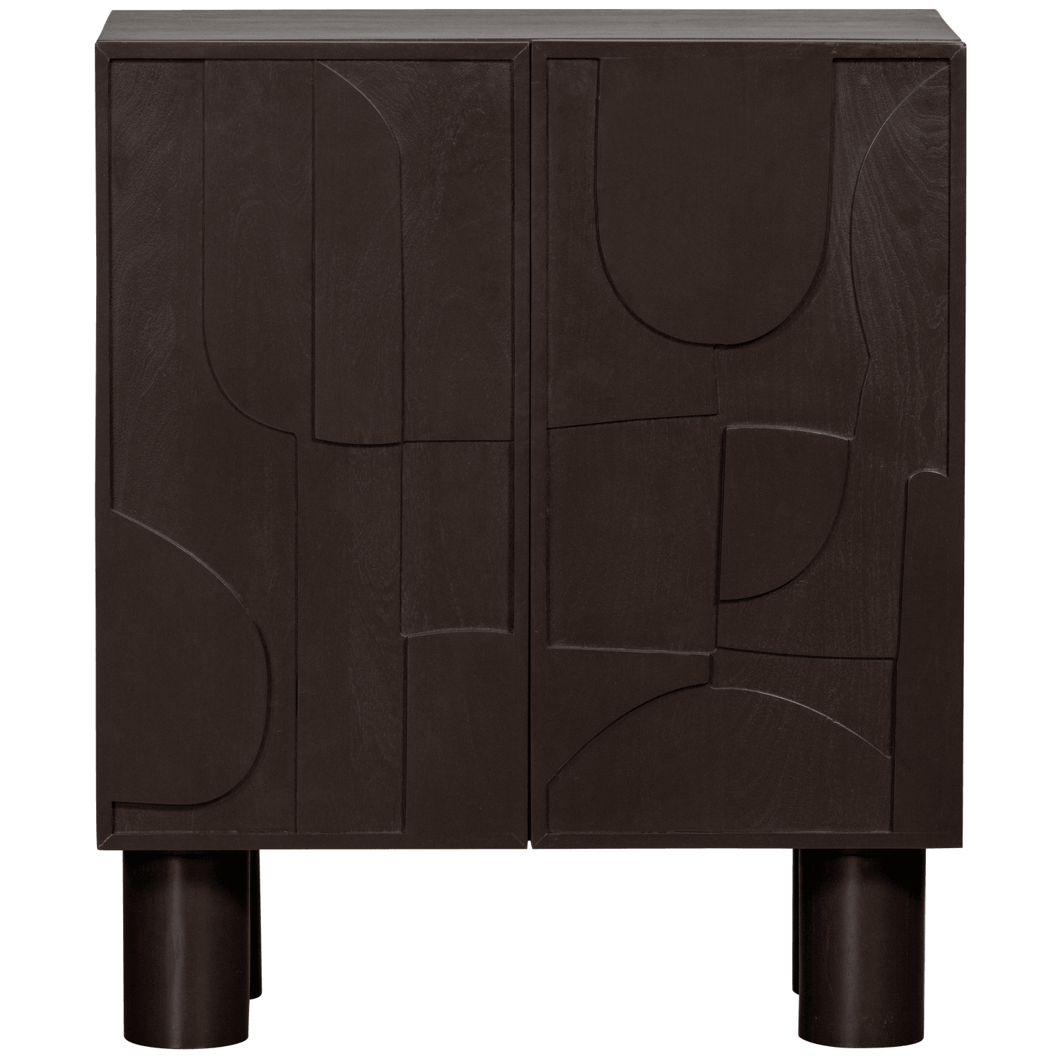 NOTICE CABINET WOOD ESPRESSO