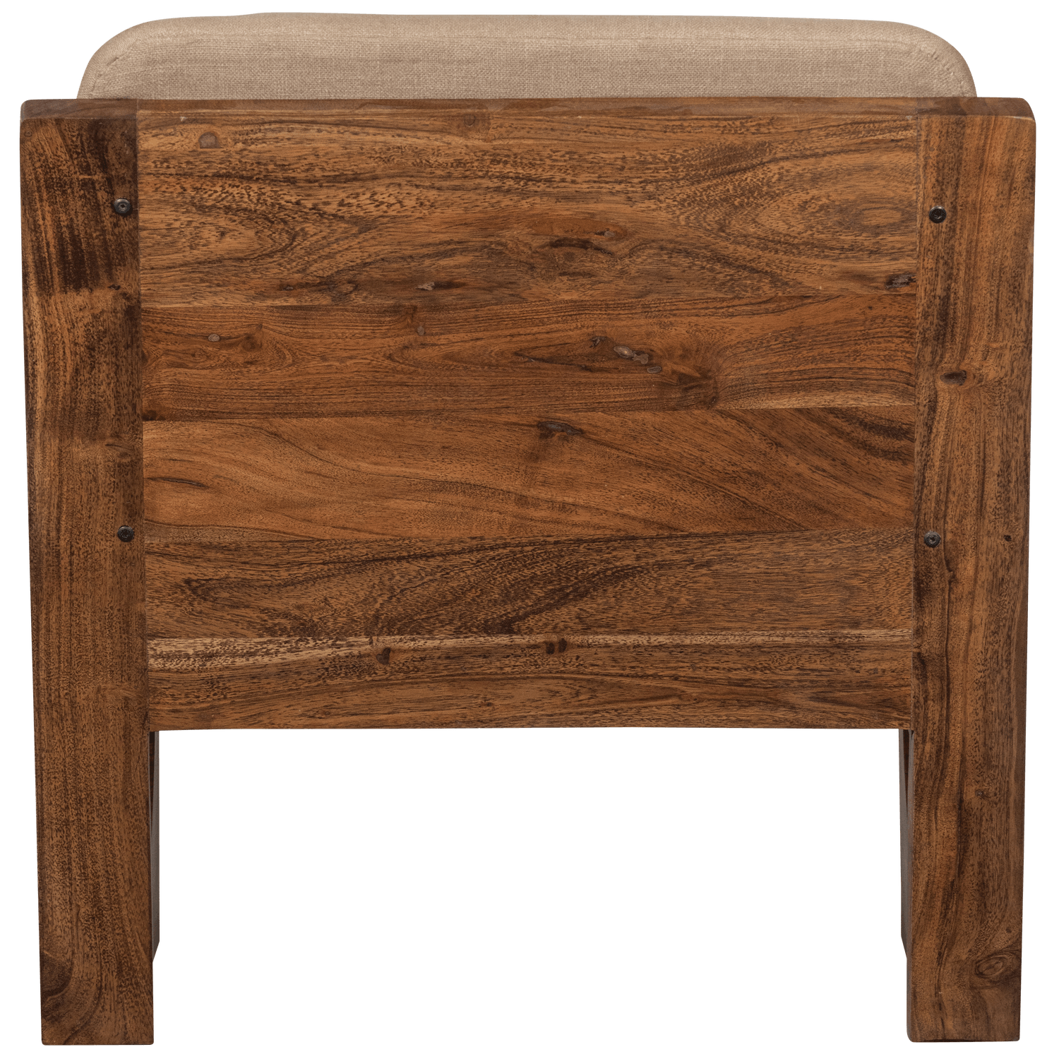 OPULENT ARMCHAIR BOUCLÉ/WOOD NATURAL