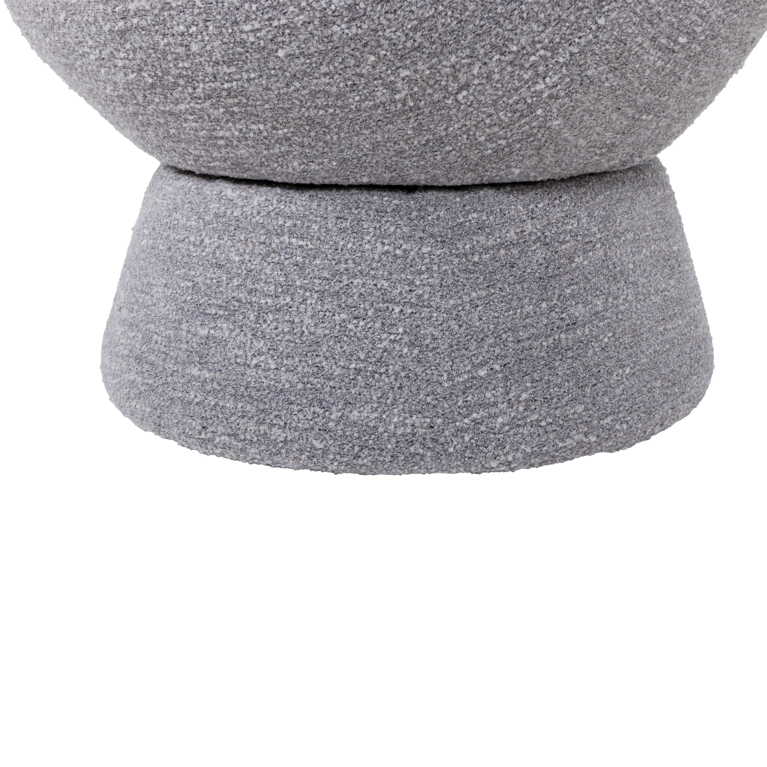 SHUFFLE SWIVEL ARMCHAIR GREY MELANGE
