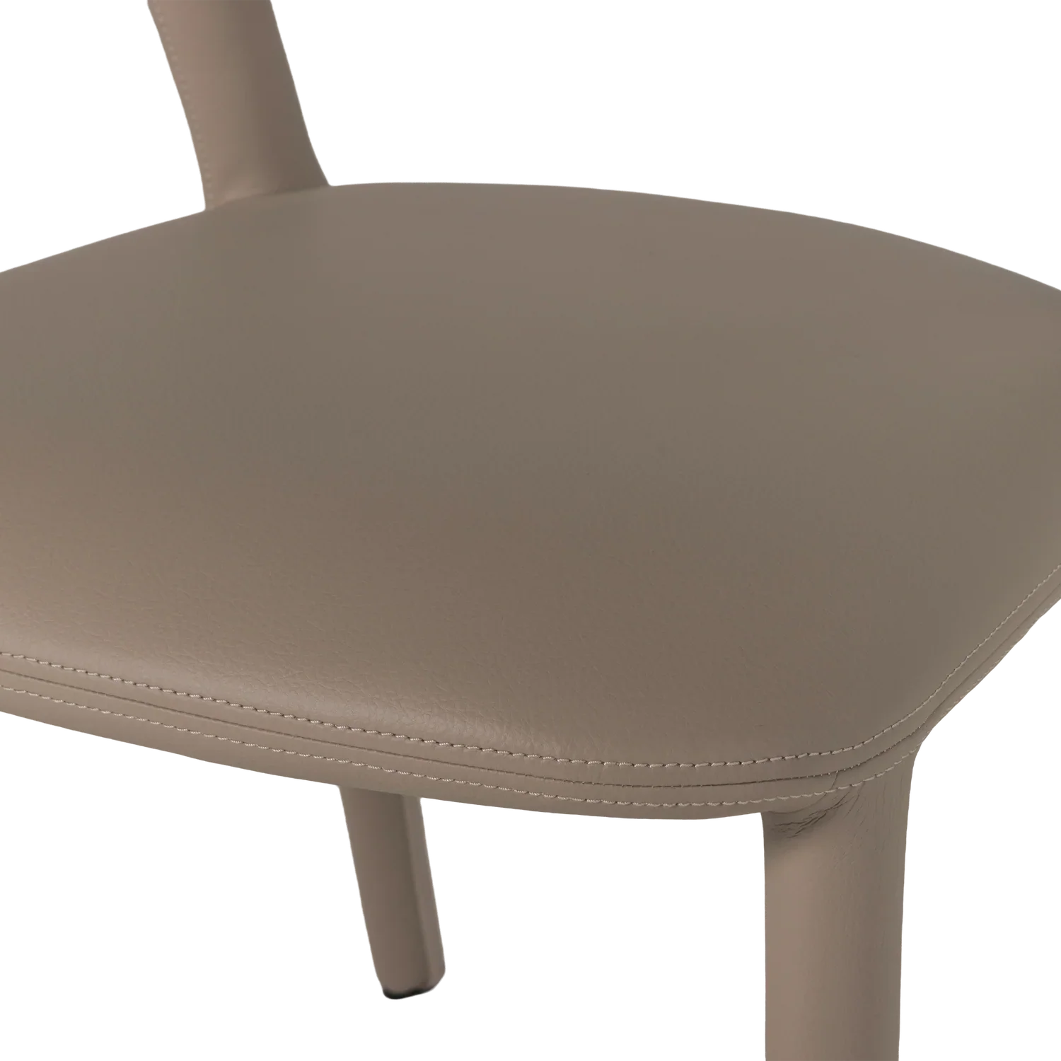 NOBLE DINING CHAIR LEATHERLOOK SAND