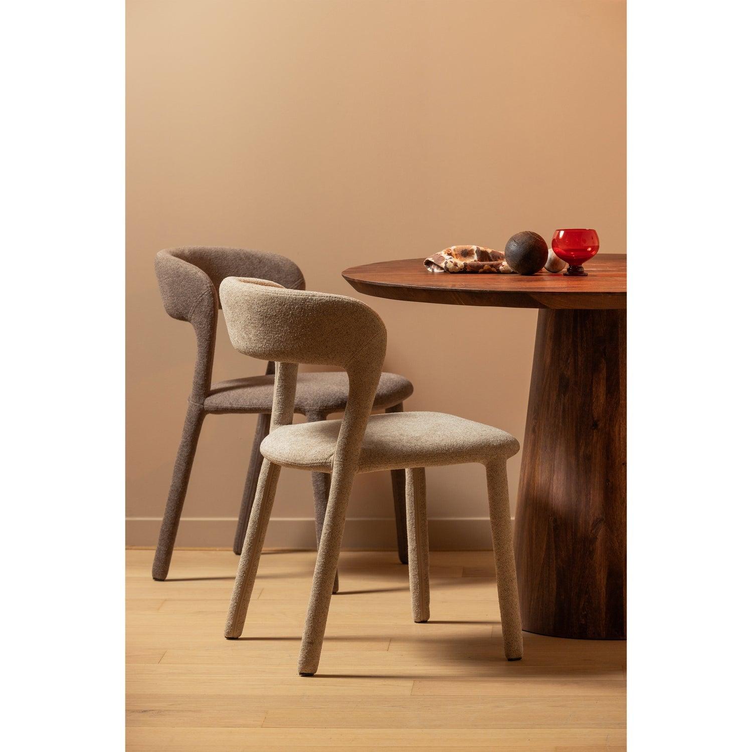 NOBLE DINING CHAIR TAUPE