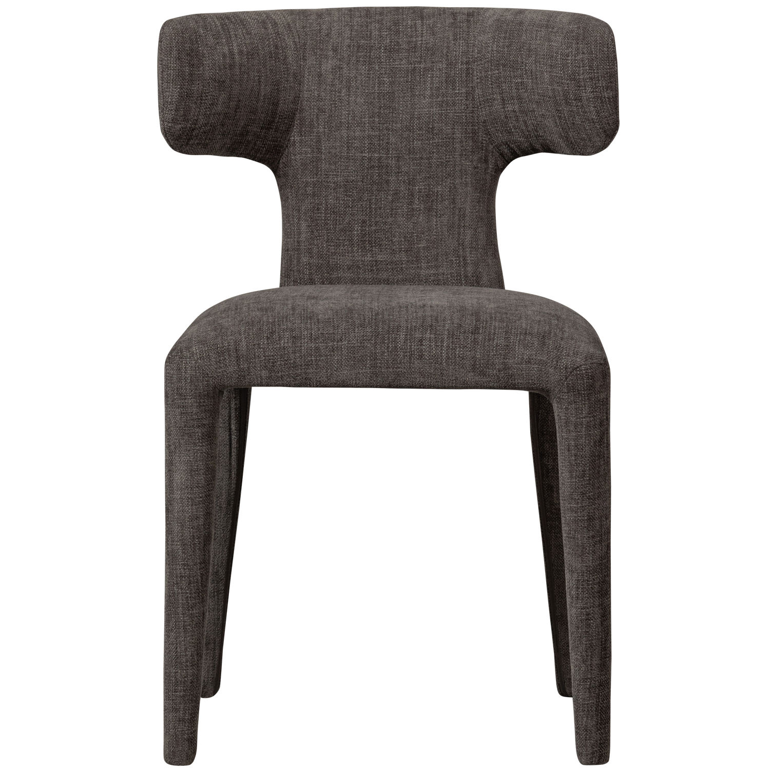 WOOOD scaun dining PERMIT | 100% Pes | Espresso | 78x52x53 cm
