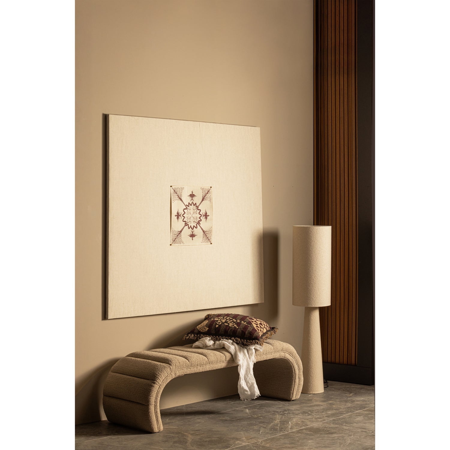 WOOOD banca TRAFFIC | 100% Pes | Natural | 47x163x51 cm