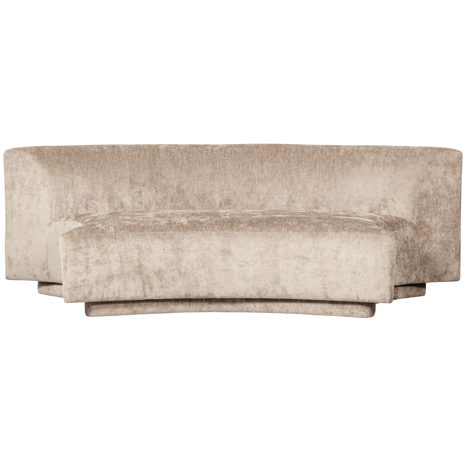 WOOOD canapea 2 locuri POPULAR | 100% Pes | Natural | 72x215x97 cm